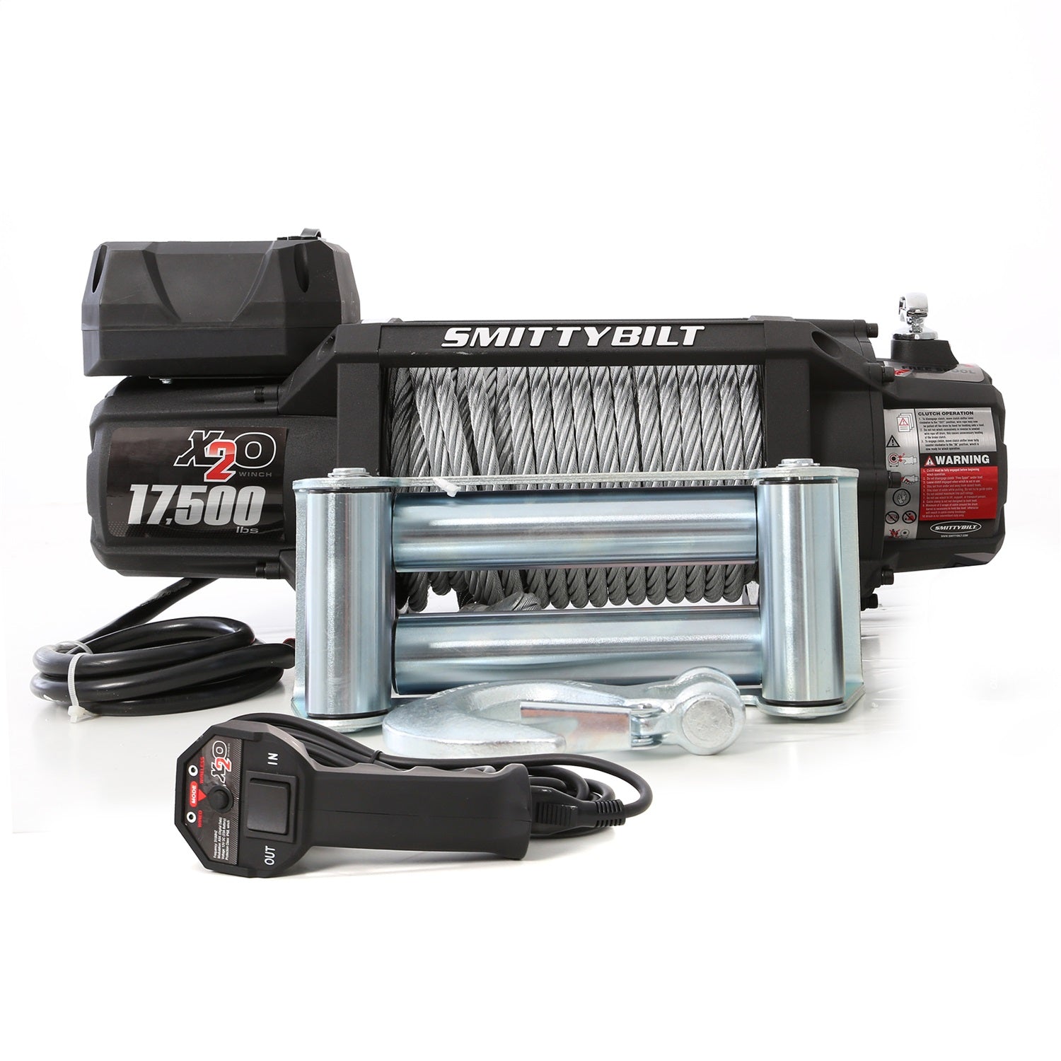 Smittybilt 97517 X2O 17.5 WINCH 17500LB ***CLEARANCE ITEM NON RETURNABLE*** Smittybilt 97517