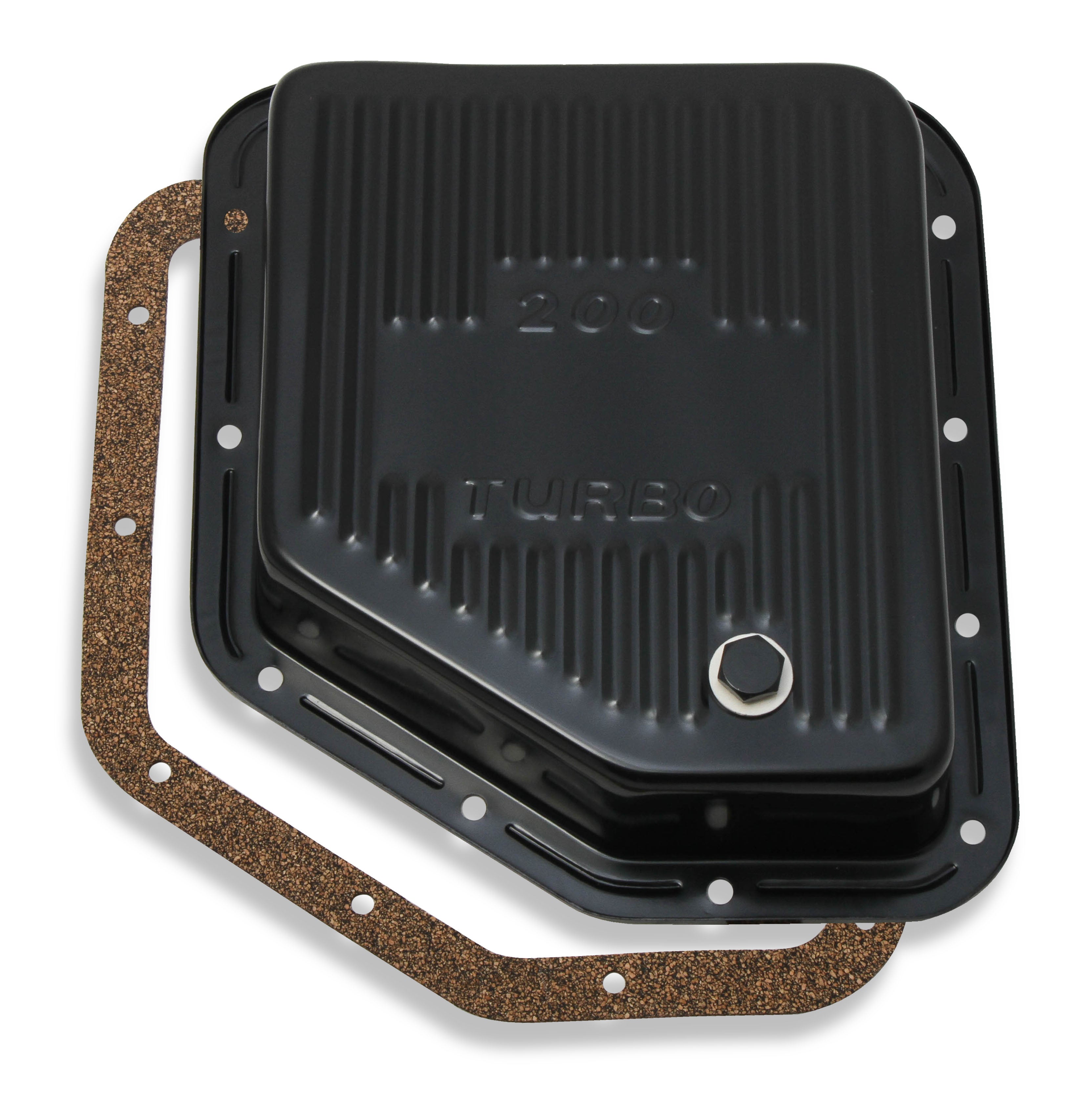 Fits GM TH200. Stock depth and capacity. Finned design.