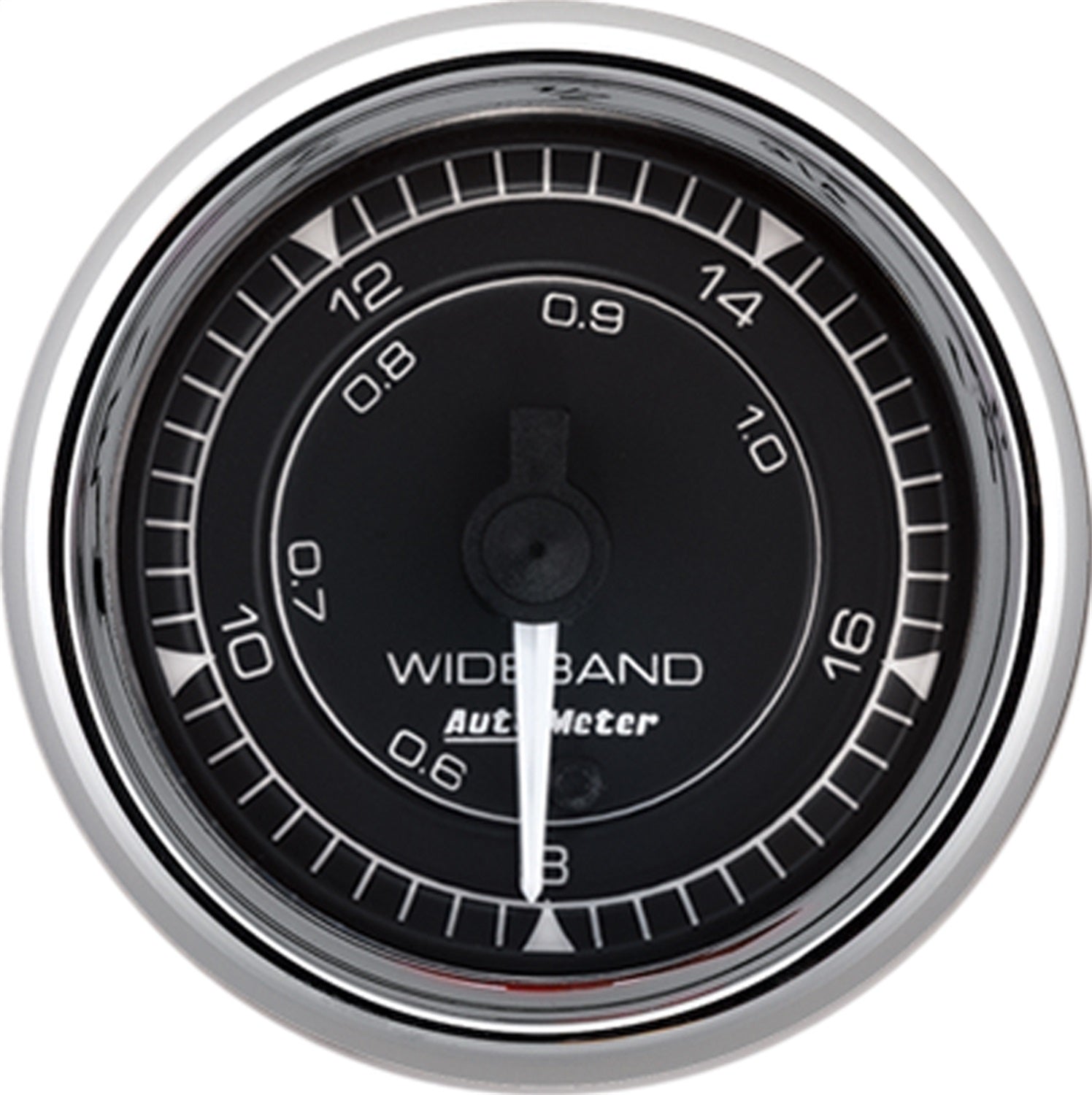 AutoMeter 9770 GAUGE; AIR/FUEL RATIO-WIDEBAND; ANALOG; 2 1/16in.; 8:1-18:1; STEPPER MOTOR; CHRO AutoMeter 9770