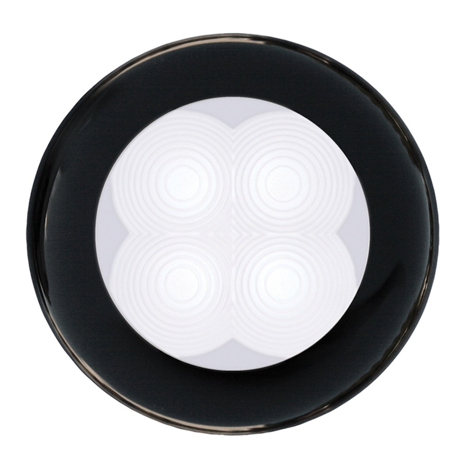 Hella 980501551 COURTESY LAMP RND WHITE MD24 BK RIM Hella 980501551