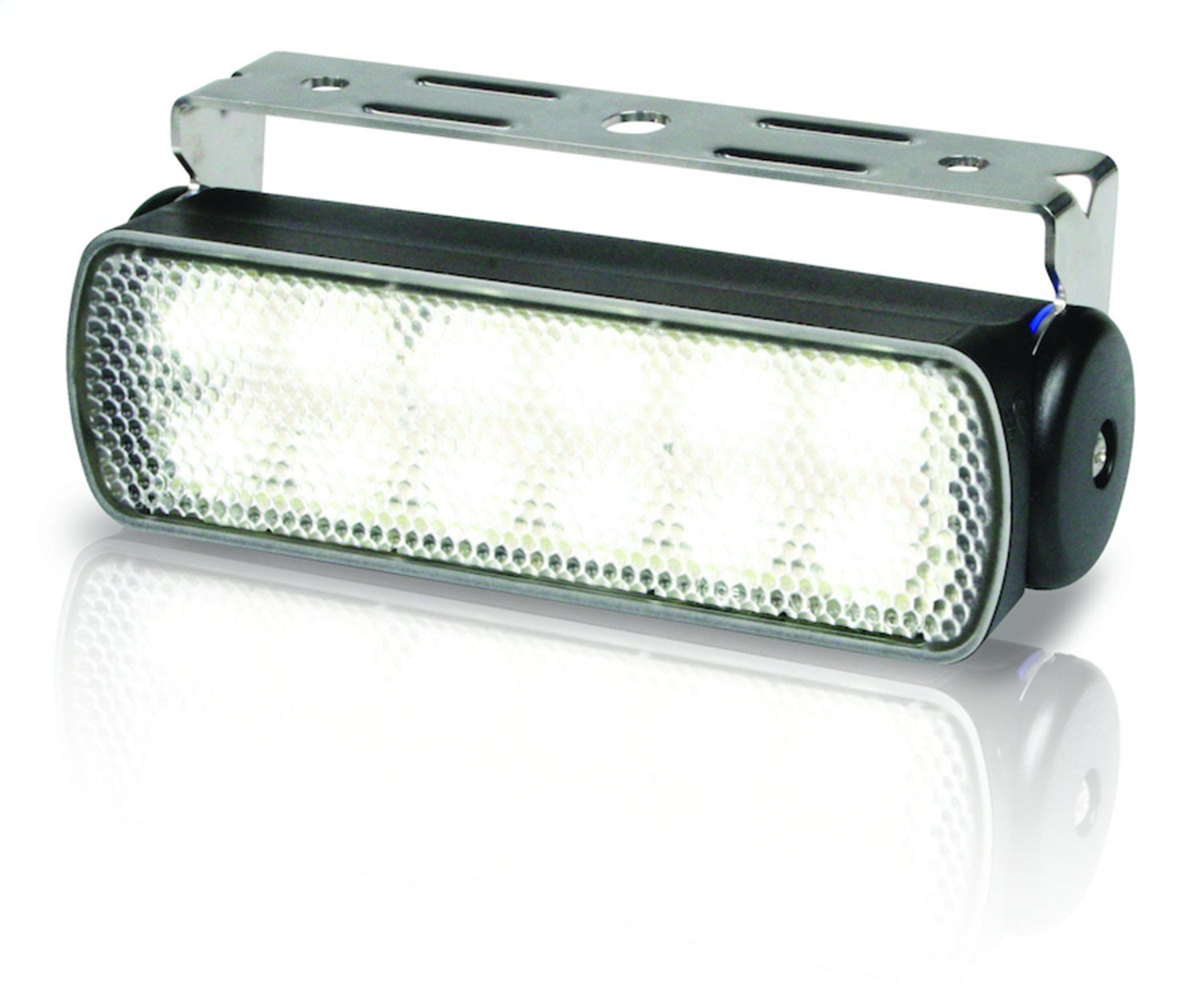 Hella 980670301 LAMP DECK SEA HAWK BLK WHT SPREAD MV Hella 980670301
