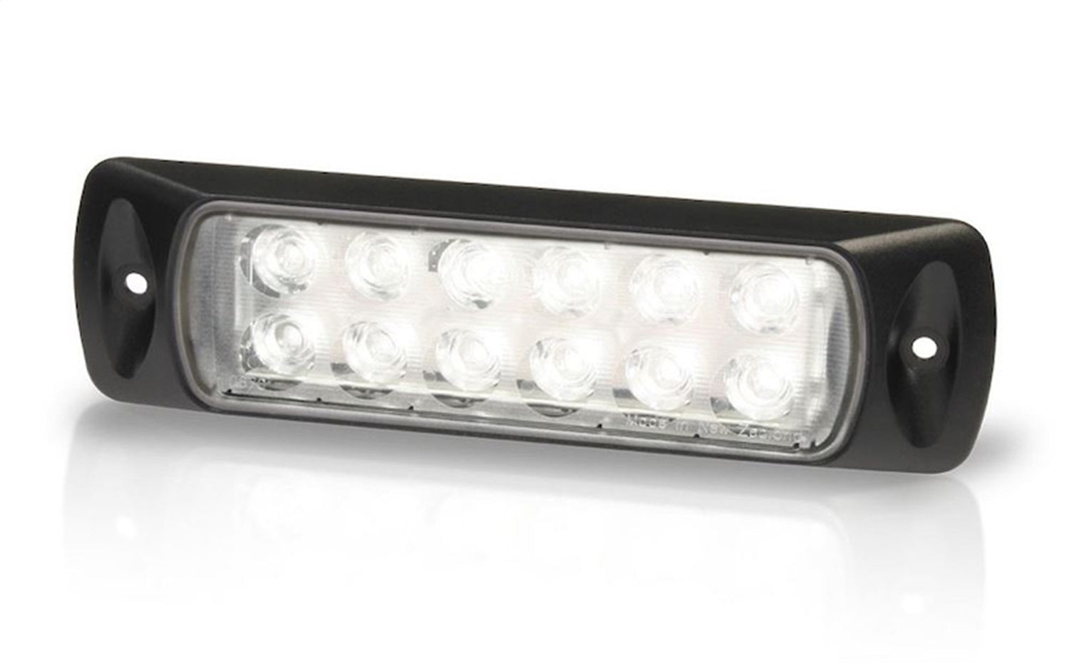 Hella 980747101 LED DECK LAMP BLACK RECESS SPREAD 2LT Hella 980747101
