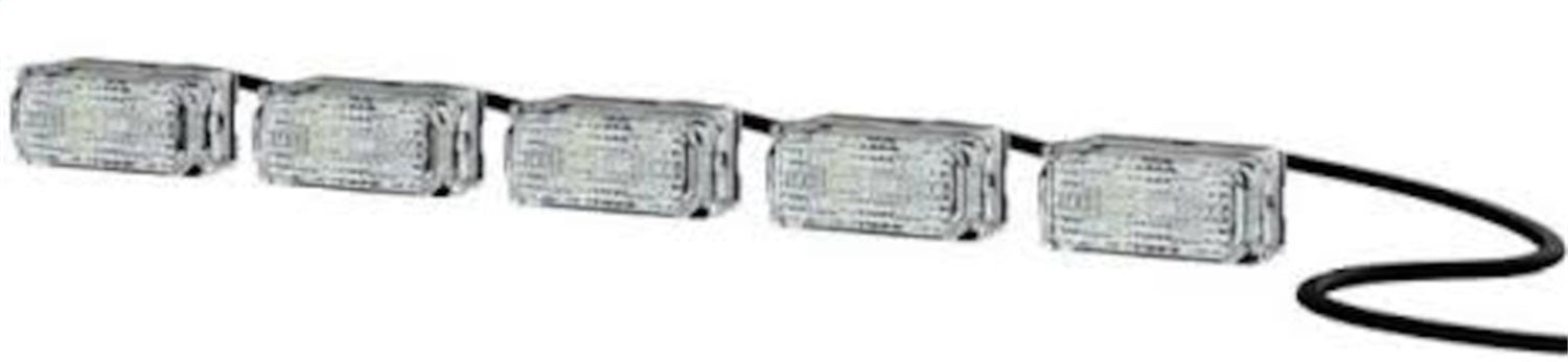 Hella 980789051 LEDAYFLEX II 5 LAMP DRL W/PO 12V SAE/ECE Hella 980789051