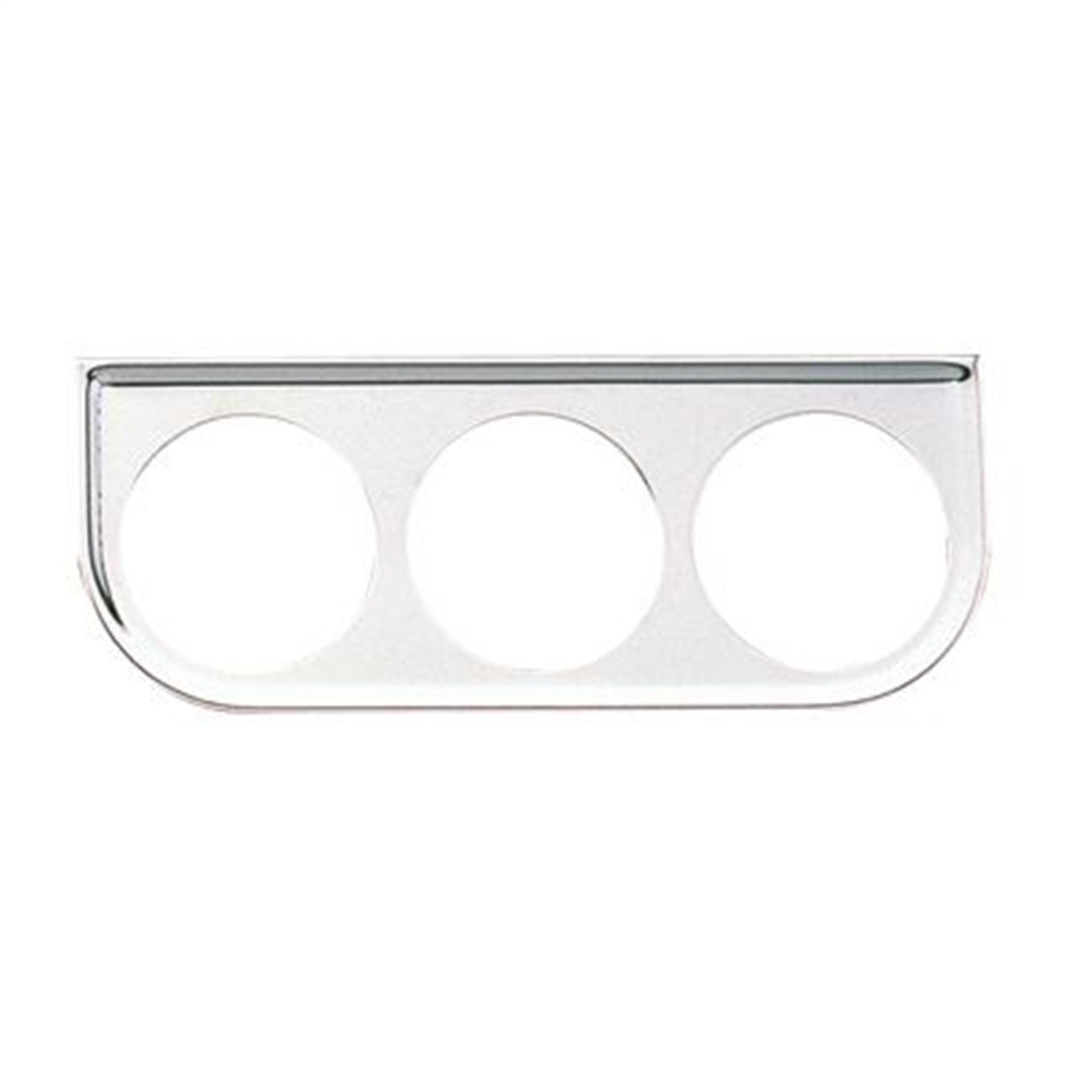 Equus E9823 GAUGE MOUNT; PANEL; CHROME; 2-1/16in. TRIPLE Equus E9823