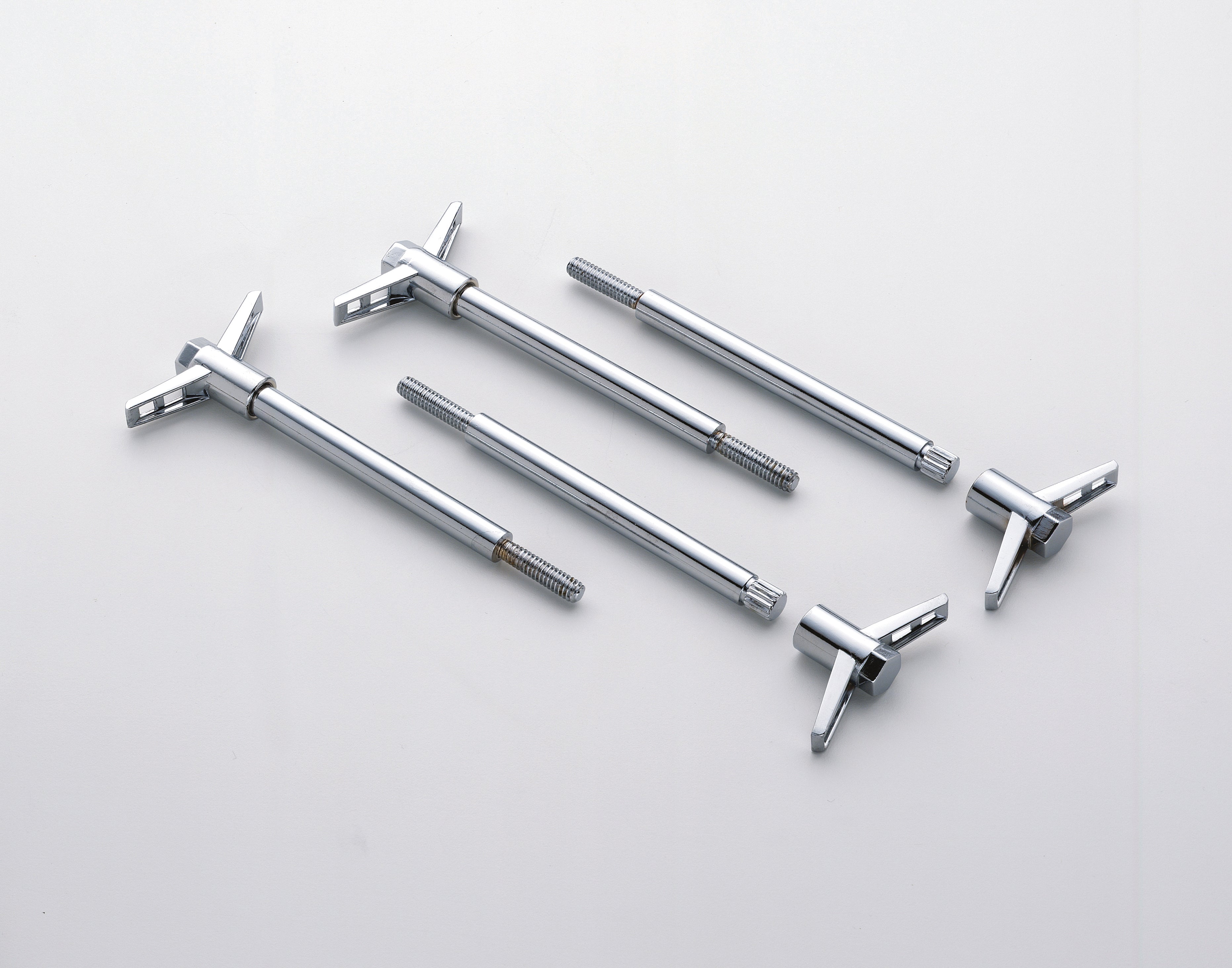 Mr. Gasket Valve Cover Deluxe Wing Bolts - 1/4-20 x 1 Inch - Chrome