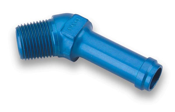 Earl's 45 Degree 1/4" Hose to 1/8" NPT Male Elbow