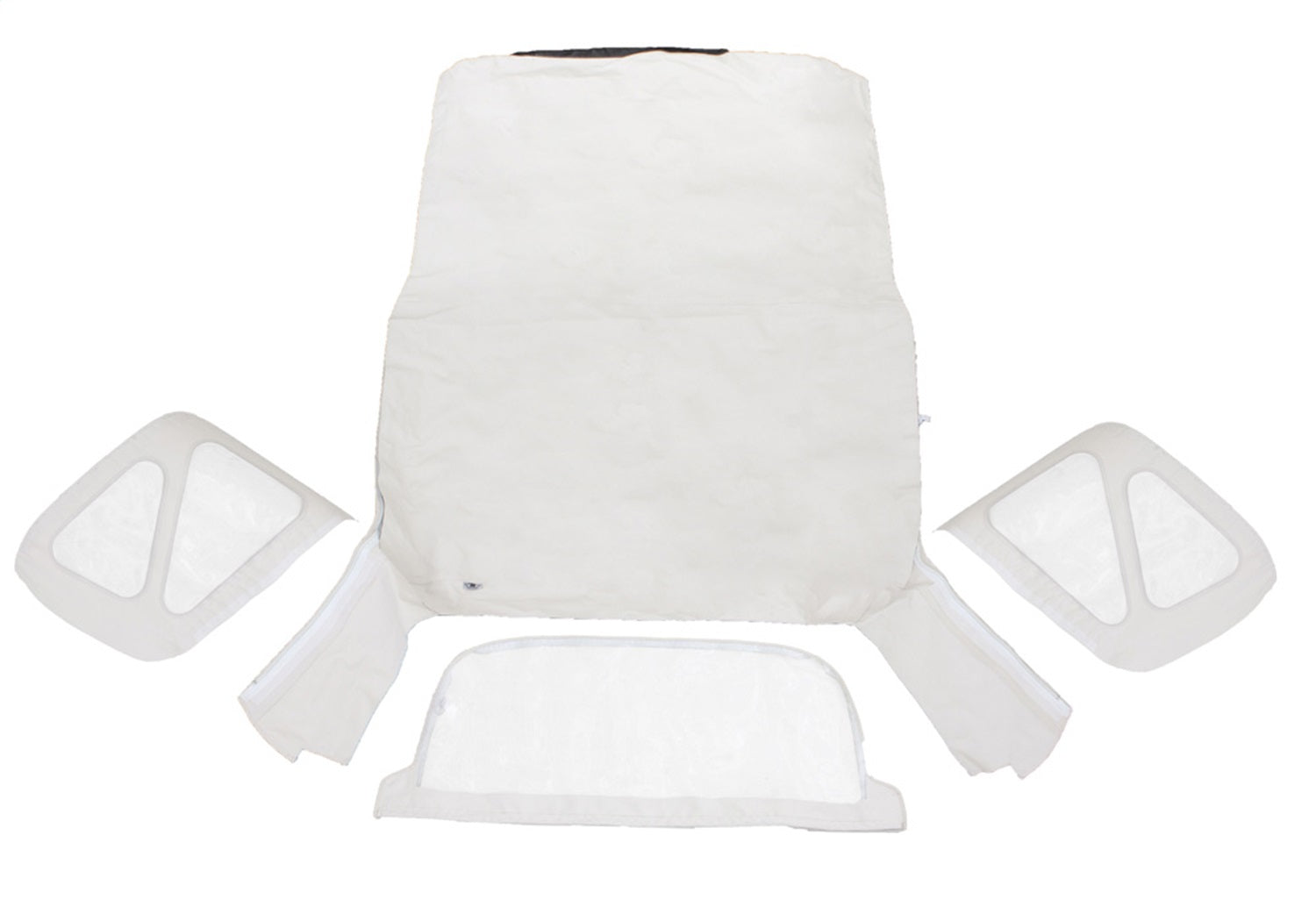 Rampage 98852R Factory Replacement Soft Top; Install Over Factory Framework; White; Rampage 98852R