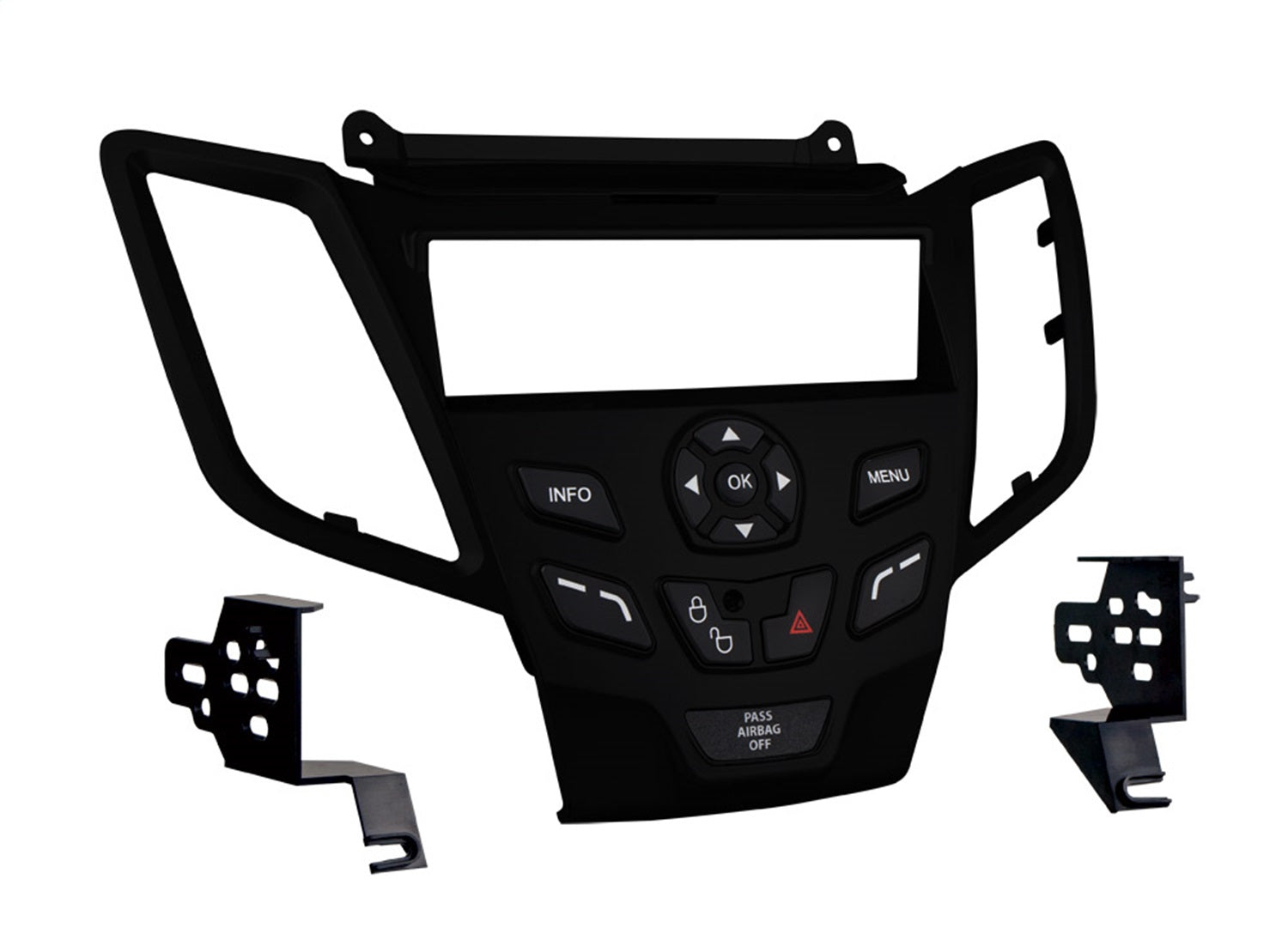 Metra Electronics 99-5825B TURBOKits; Radio Installation Kit; Incl. Instructions/Hardware; For DIN; Black; Metra Electronics 99-5825B
