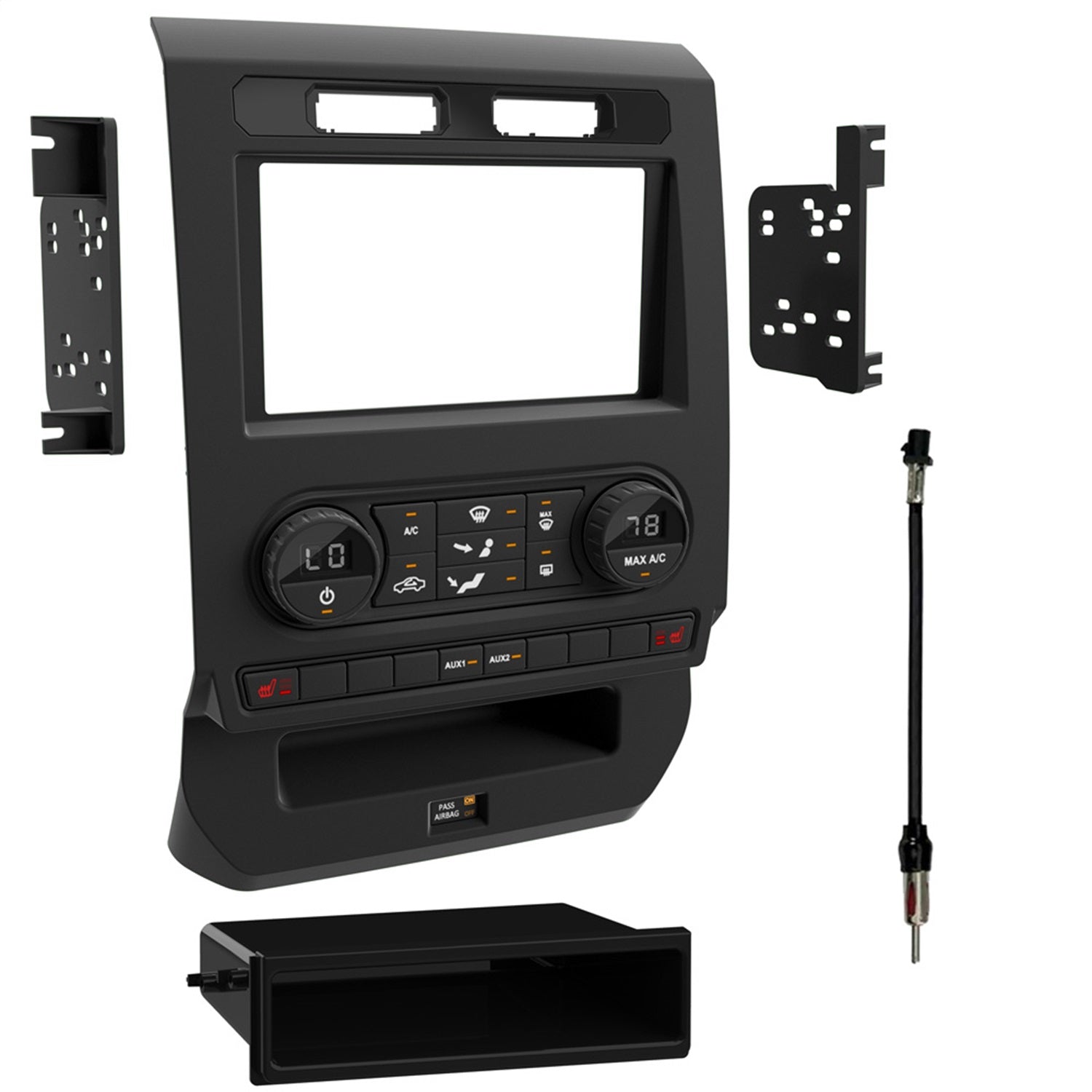 Metra Electronics 99-5849CH Radio Installation Kit; w/Single Zone Climate Control; Metra Electronics 99-5849CH