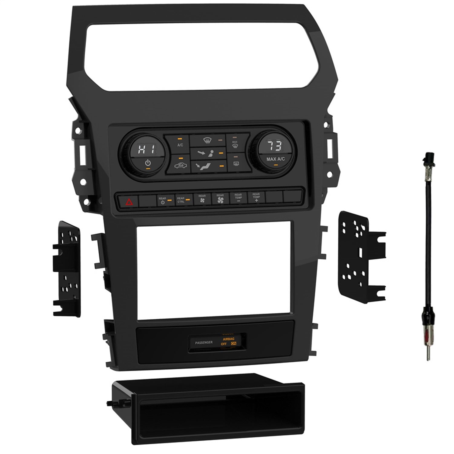 Metra Electronics 99-5852CH Radio Installation Kit; w/Single Zone Climate Control; Metra Electronics 99-5852CH