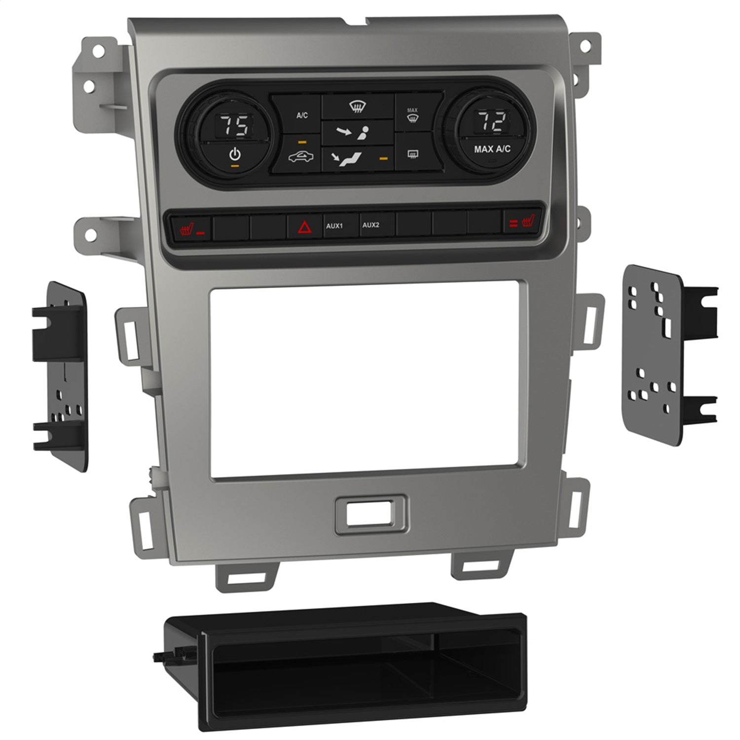 Metra Electronics 99-5855CH Radio Installation Kit; w/Single Zone Climate Control; Metra Electronics 99-5855CH