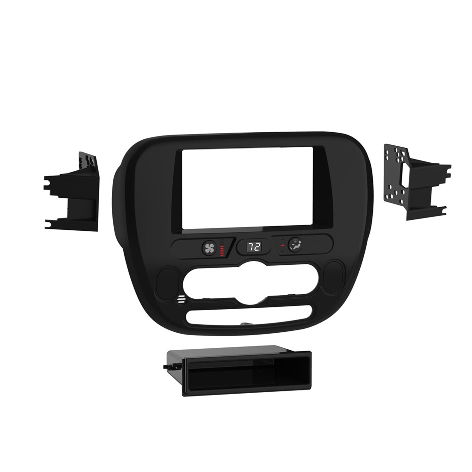 Metra Electronics 99-7388HG Radio Installation Kit; Touch Tronix; Incl. DIN And Double-DIN Radios; Metra Electronics 99-7388HG