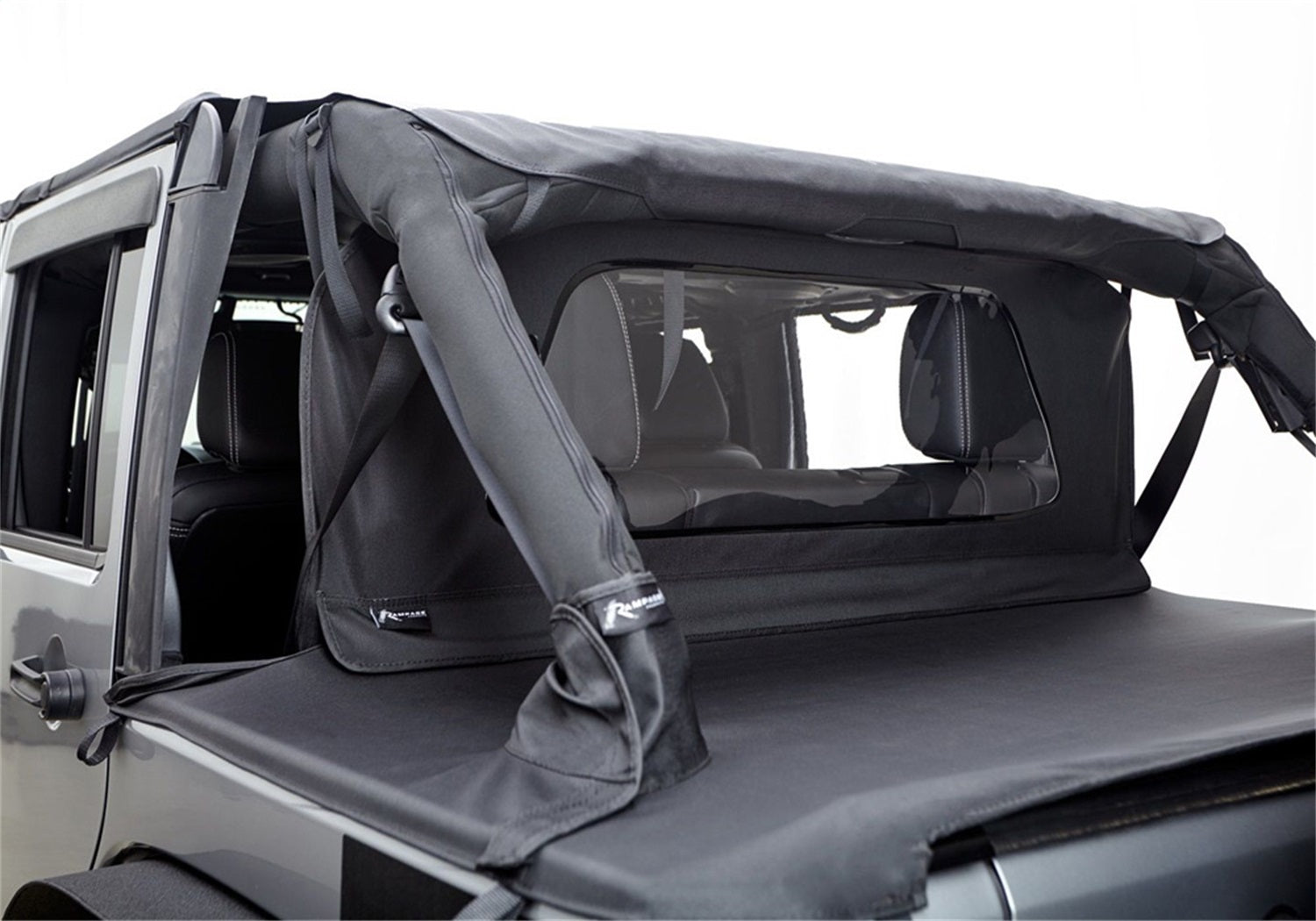 Rampage 990035 Windbreaker; Black Diamond; Rampage 990035