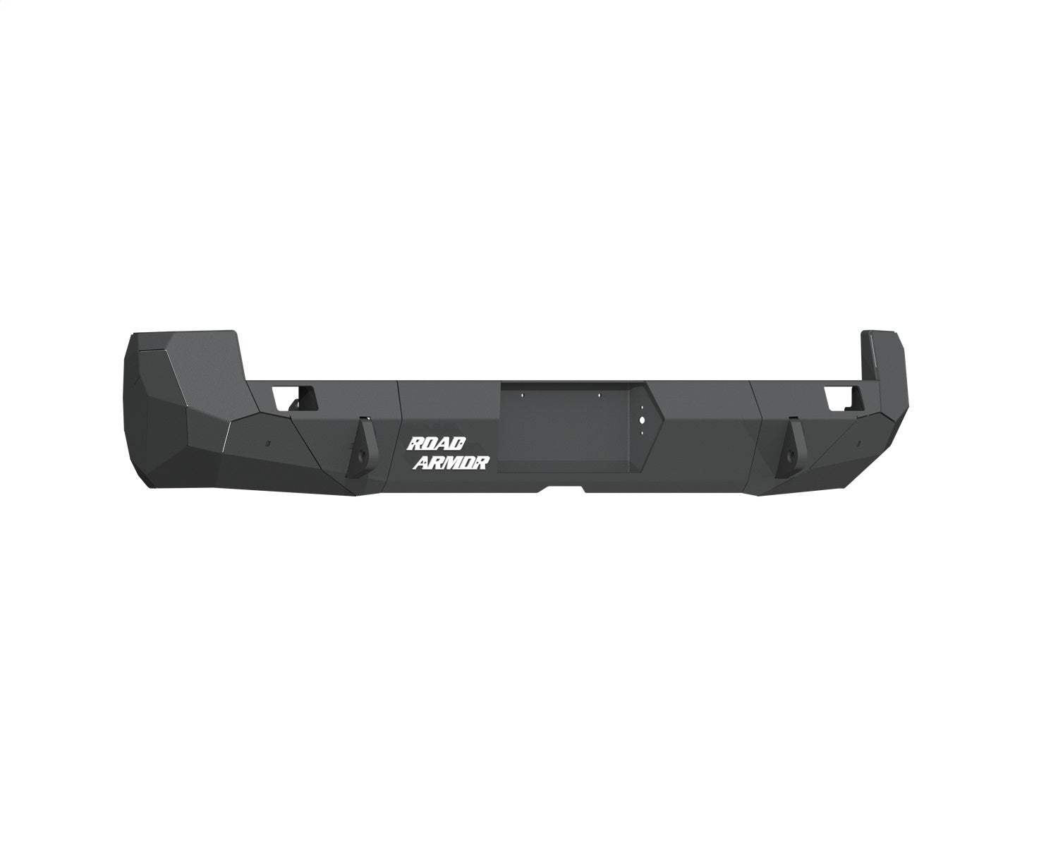 Road Armor 99020B Stealth Winch Rear Bumper; Steel; Satin Black; Road Armor 99020B