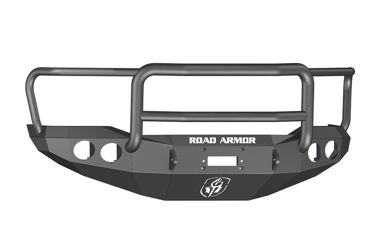 Road Armor 99031B Stealth Winch Front Bumper; Lonestar Guard; Satin Black; Road Armor 99031B