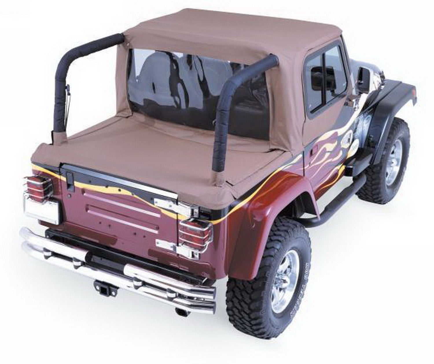 Rampage 993017 Soft Cab Top; Spice; For Soft Top Vehicles Only; Incl. Tonneau Cover; Rampage 993017