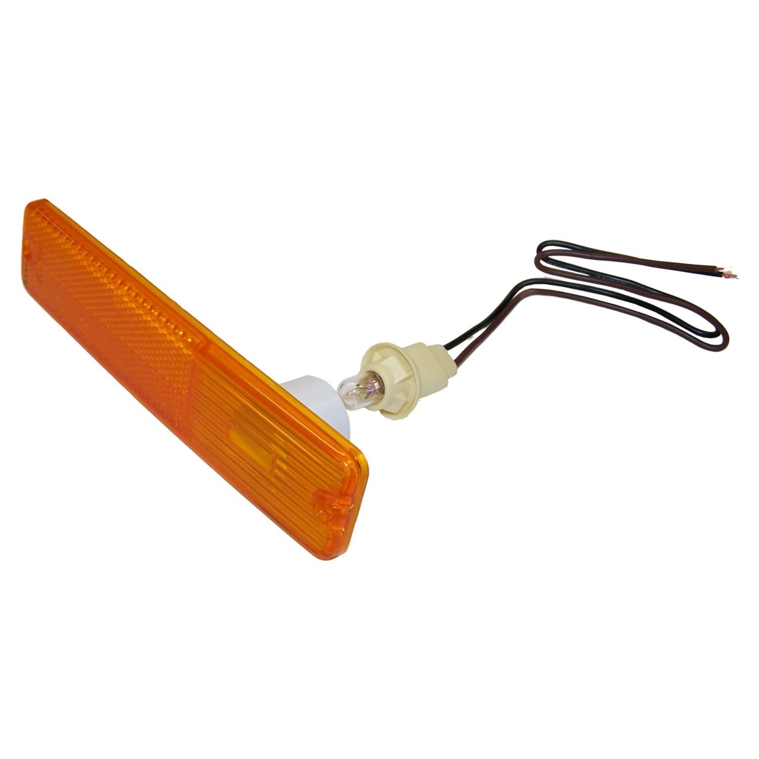 Crown Automotive Jeep Replacement 994020K Side Marker Kit; Front; Amber Lens; Incl. 1 Light w/Bulb/Wiring; Crown Automotive Jeep Replacement 994020K