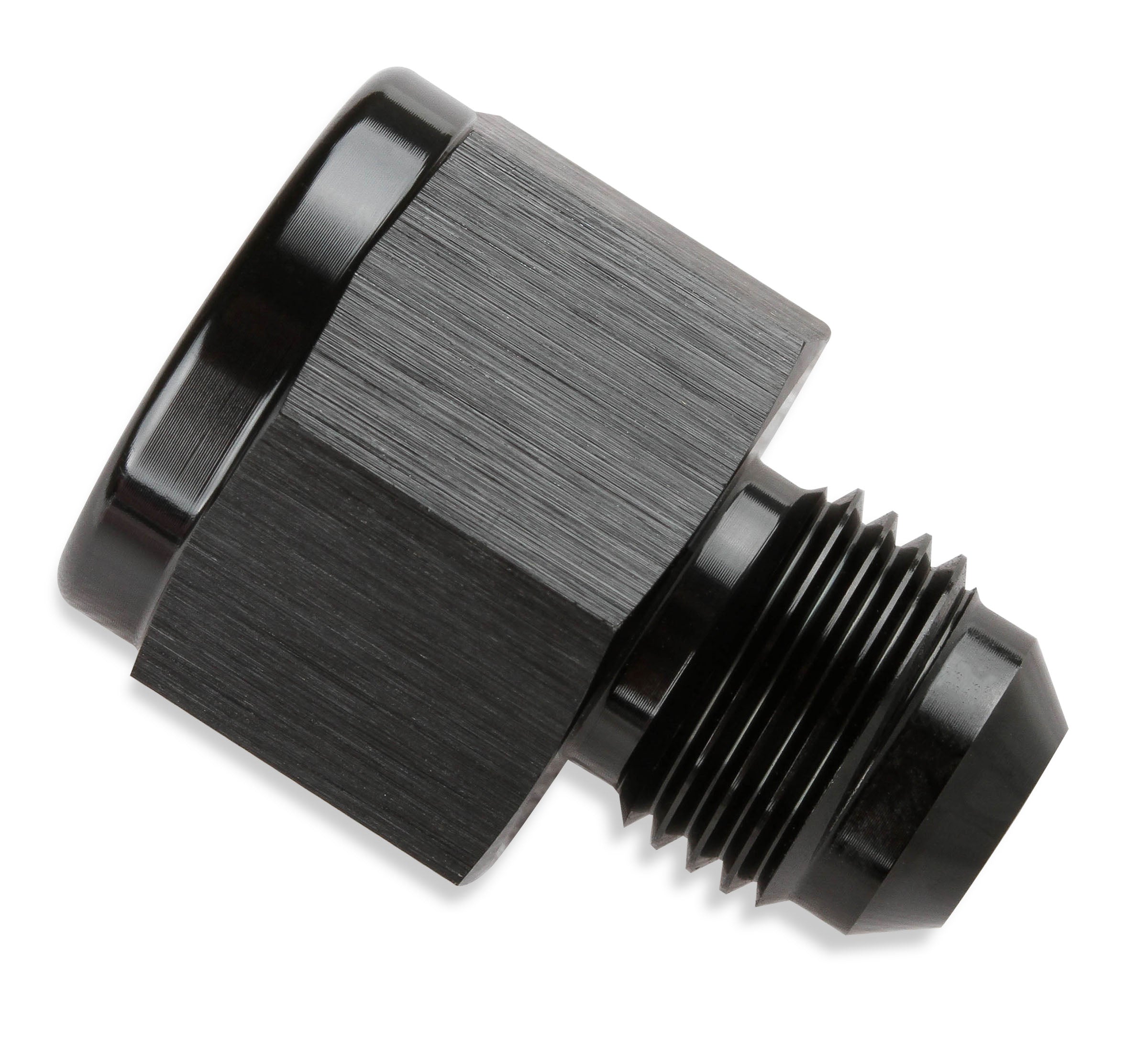 Mr. Gasket -10 AN Female To -8 AN Male Flare Reducer - Black