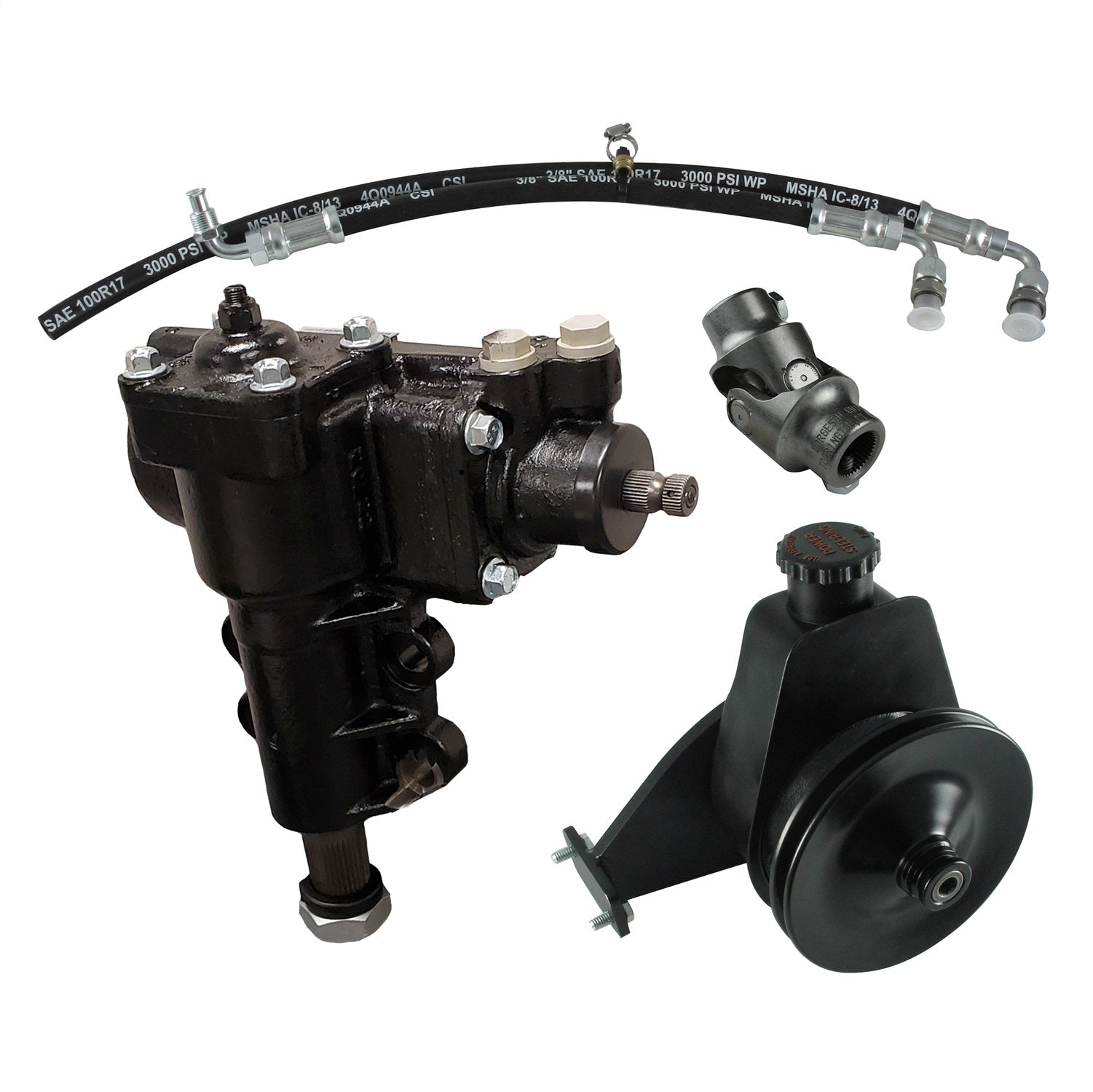 Borgeson 999060 Complete Power Steering Conversion Kit Borgeson 999060
