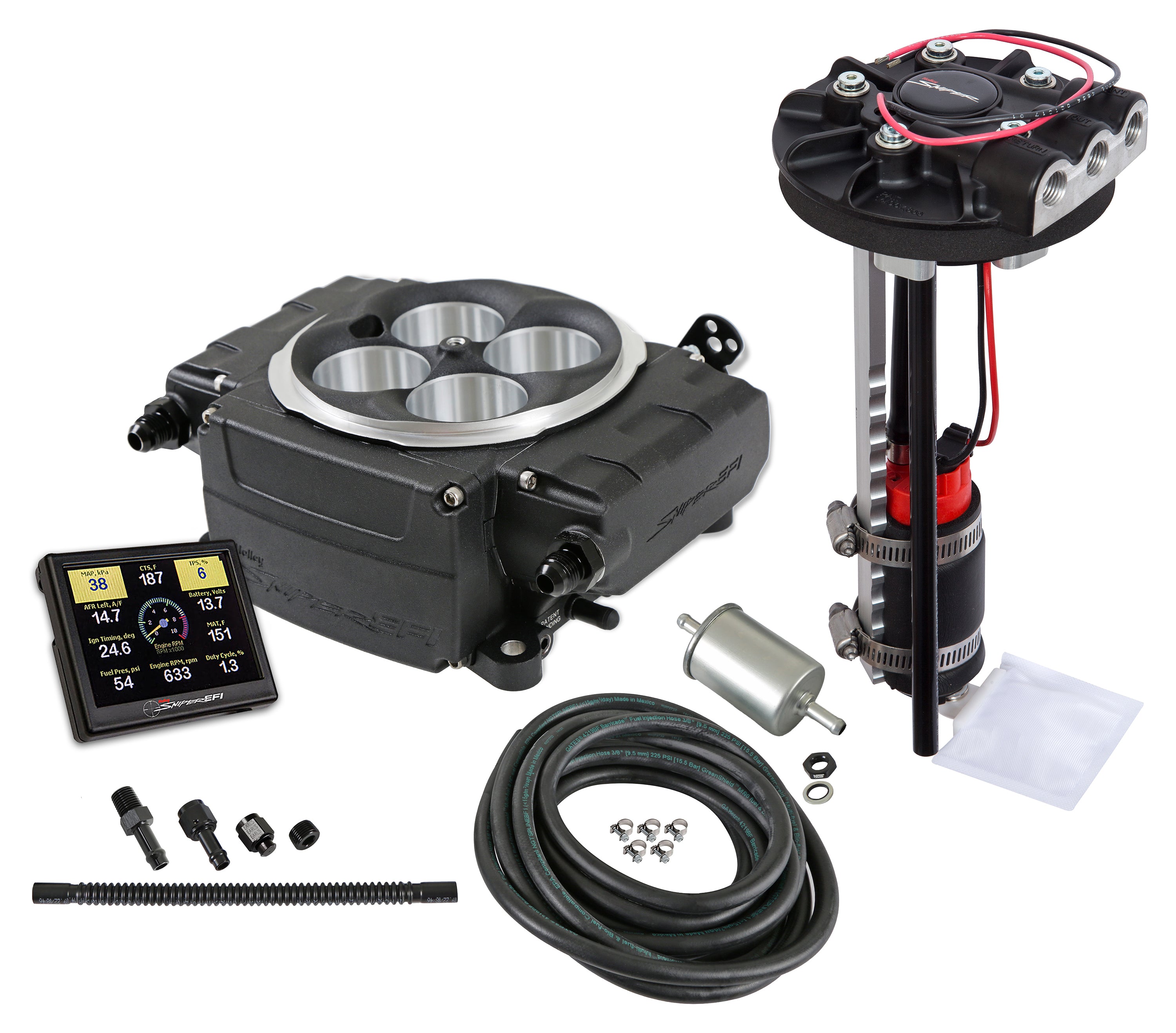Holley Sniper EFI 550-511-3XD Holley Sniper 2 EFI - Black Holley Sniper EFI 550-511-3XD