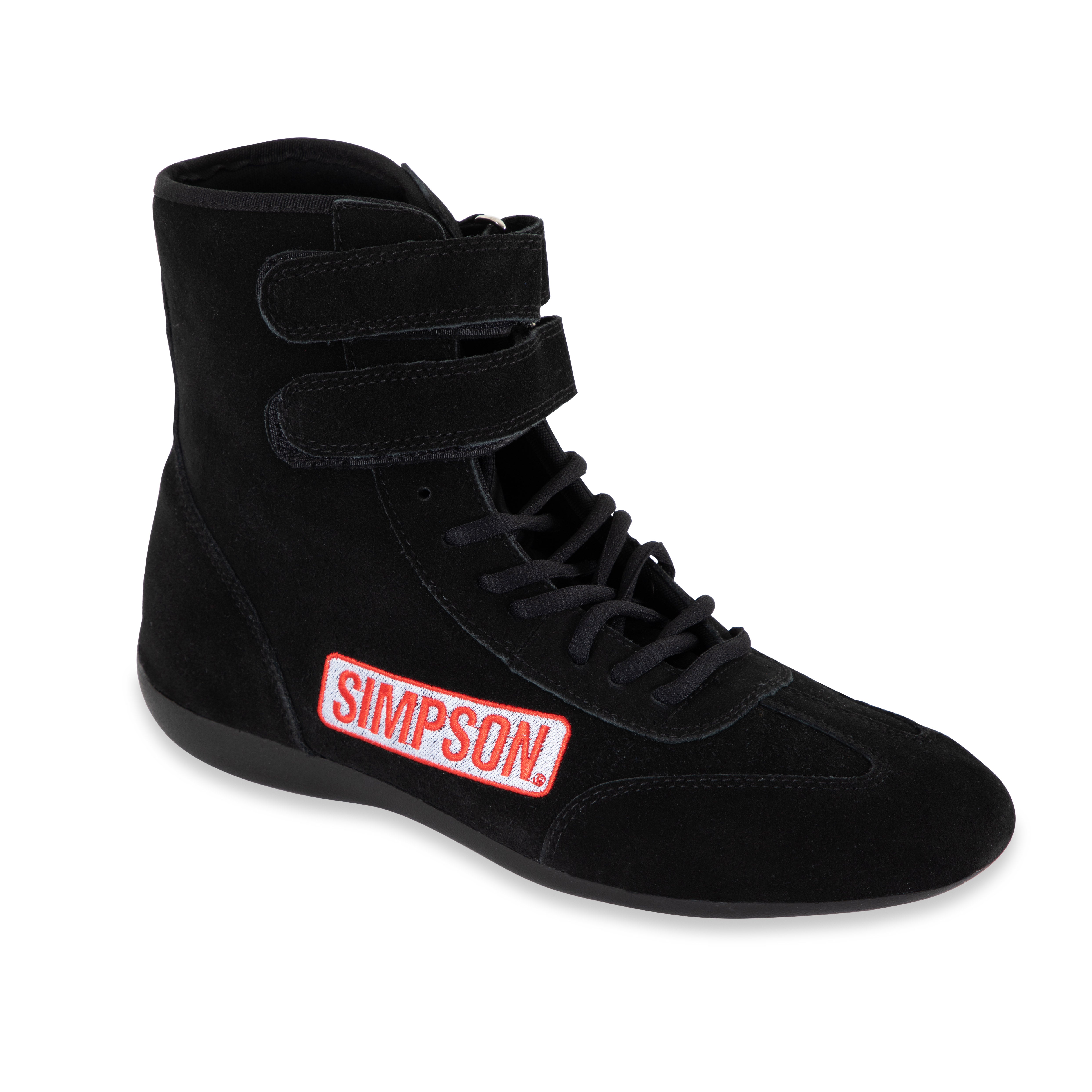 Simpson Safety 28100BK Simpson Racing Hightop Shoes Simpson Safety 28100BK