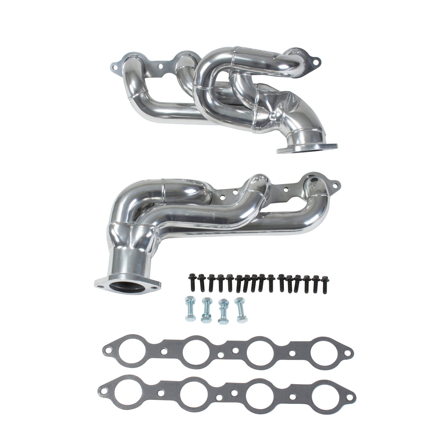 BBK Performance Parts 40200 2010-15 CHEVROLET CAMARO SS 6.2 1-3/4 SHORTY HEADERS (POLISHED SILVER CERAMIC) BBK Performance Parts 40200