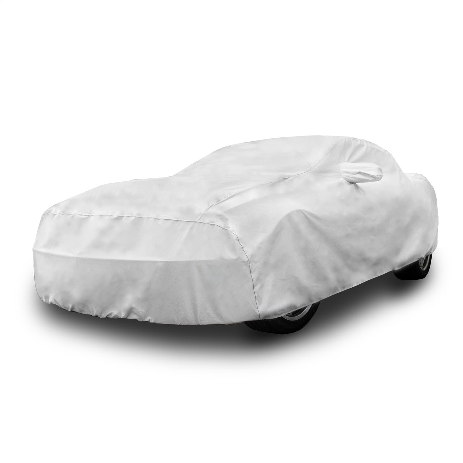 Budge AA3D120 TrueFit Plus Custom Car Cover; Polyester; 188 in. L x 74 in. W x 56 in. H; Gray; Budge AA3D120