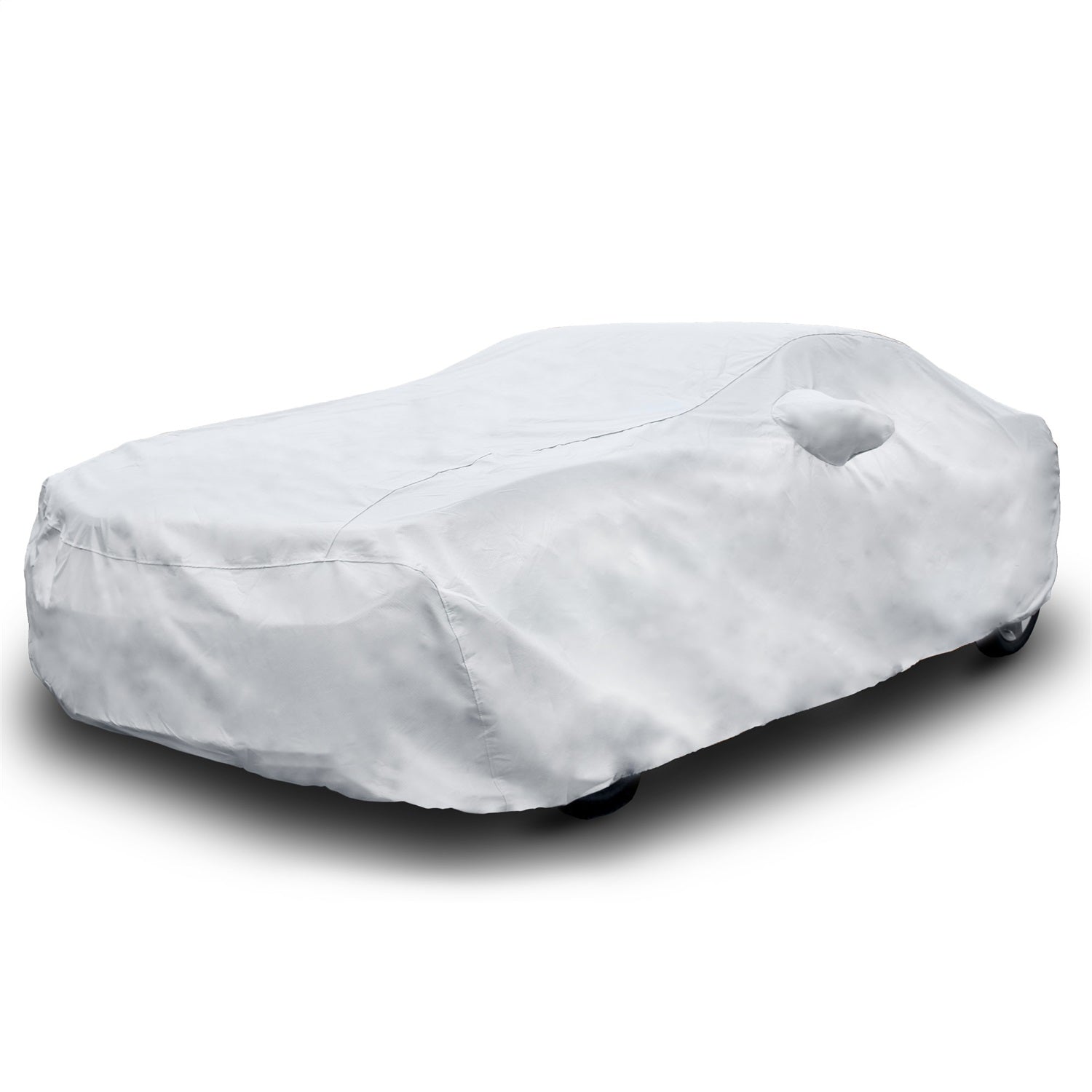 Budge AA3D15 TrueFit Plus Custom Car Cover; Polyester; 190 in. L x 75 in. W x 54 in. H; Gray; Budge AA3D15