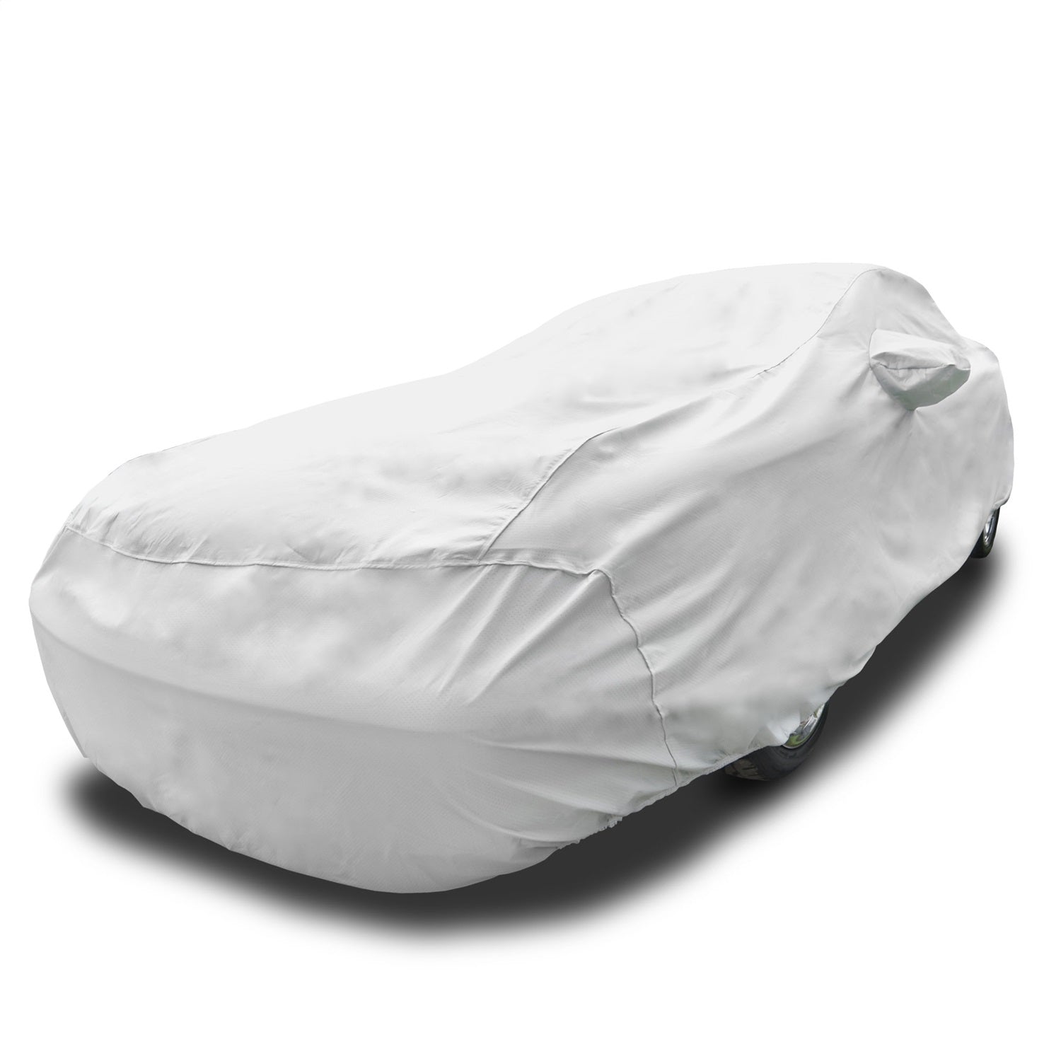Budge AA3D16 TrueFit Plus Custom Car Cover; Polyester; 182 in. L x 72 in. W x 53 in. H; Gray; Budge AA3D16