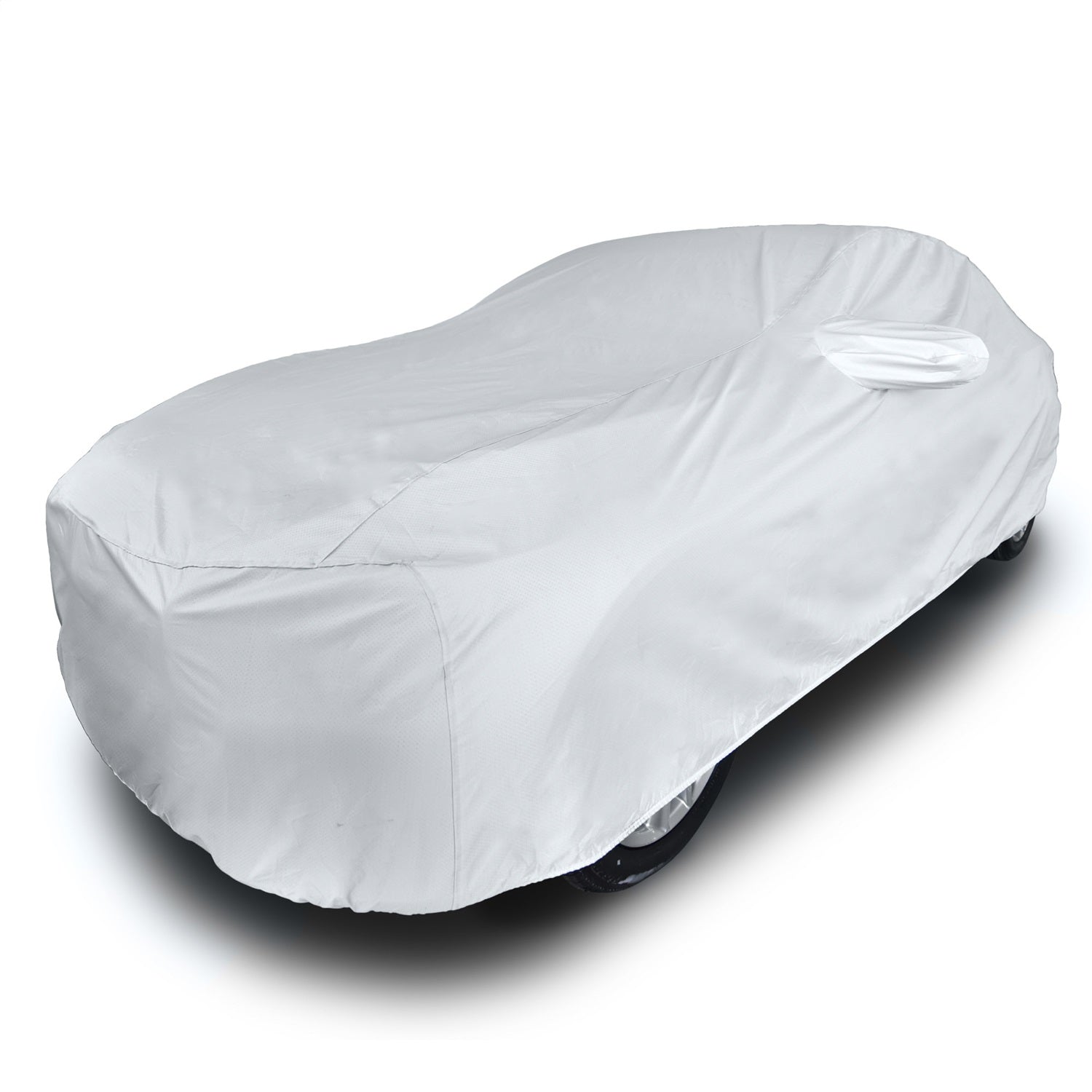 Budge AA3D37 TrueFit Plus Custom Car Cover; Polyester; 189 in. L x 72 in. W x 57 in. H; Gray; Budge AA3D37