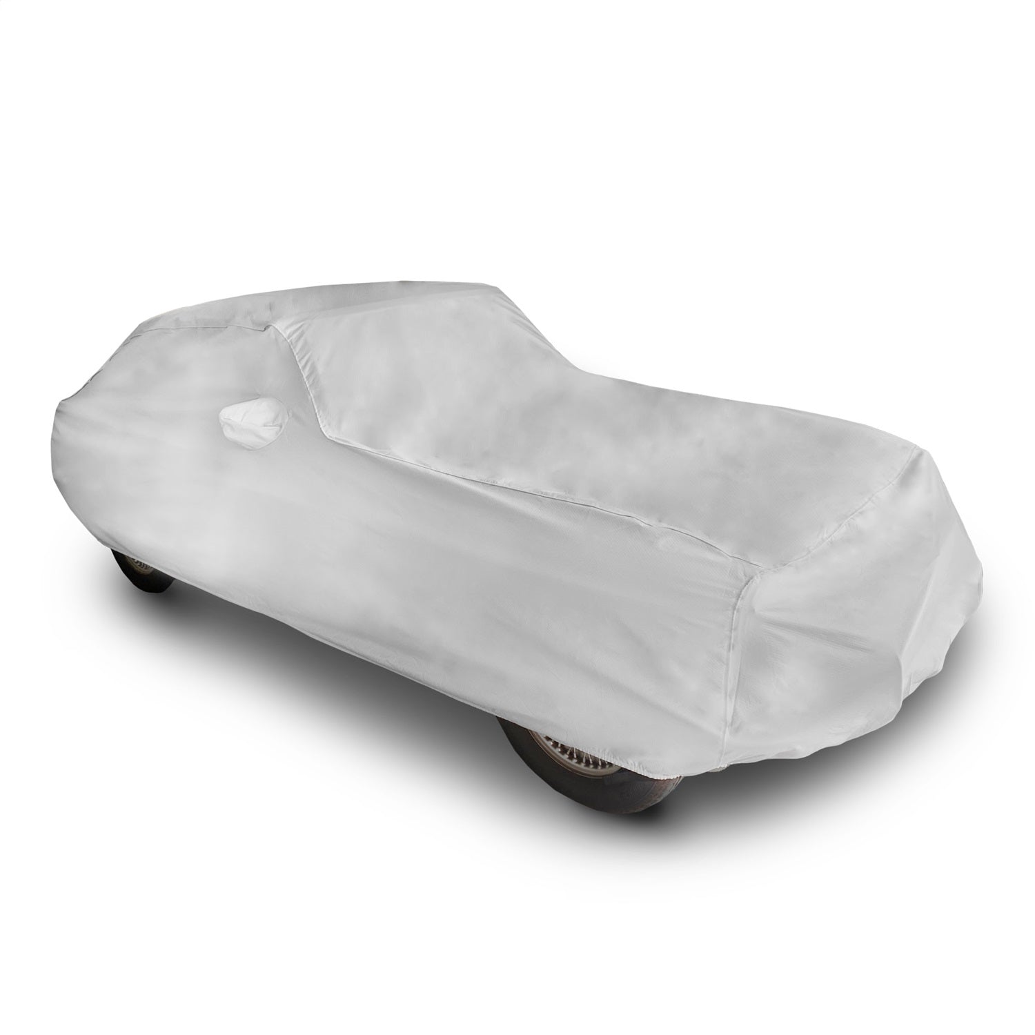 Budge AA3D63 TrueFit Plus Custom Car Cover; Polyester; 153 in. L x 60 in. W x 49 in. H; Gray; Budge AA3D63