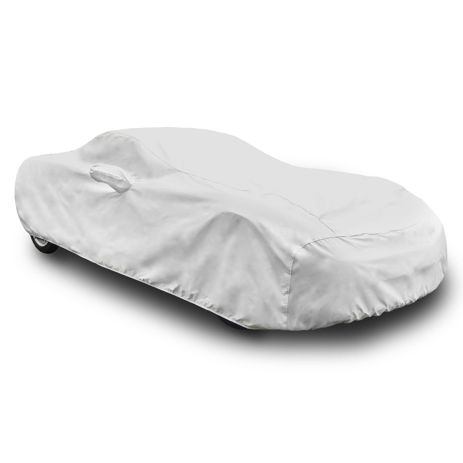 Budge AA3D72 TrueFit Plus Custom Car Cover; Polyester; 176 in. L x 76 in. W x 49 in. H; Gray; Budge AA3D72