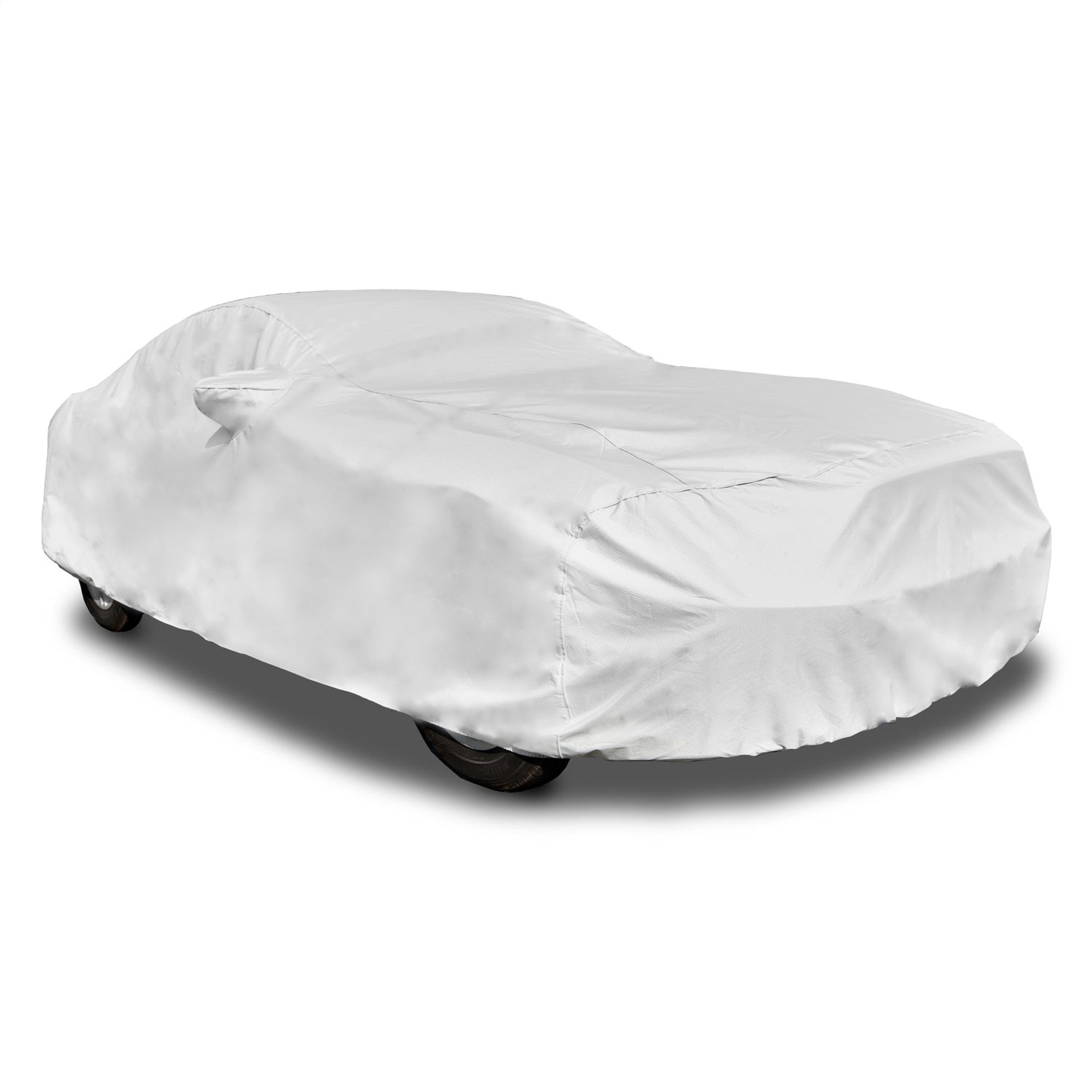 Budge AA3D76 TrueFit Plus Custom Car Cover; Polyester; 189 in. L x 74 in. W x 56 in. H; Gray; Budge AA3D76