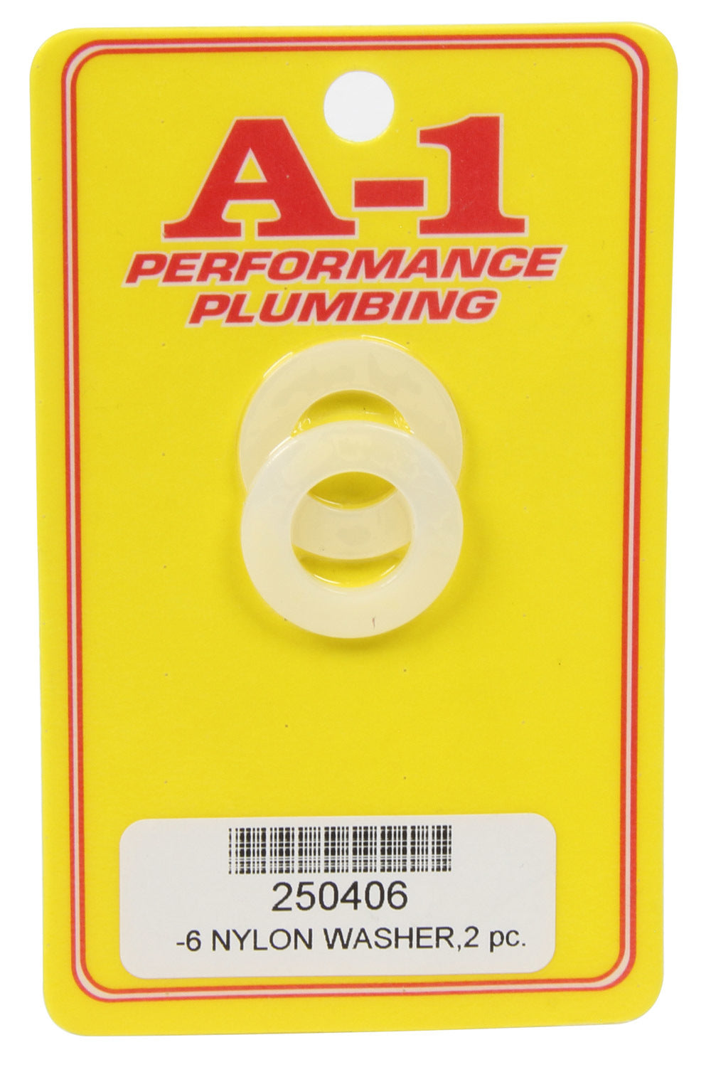 A-1 Racing Products A1P250406 AN-6 Poly Washer 2pcs A-1 Racing Products A1P250406