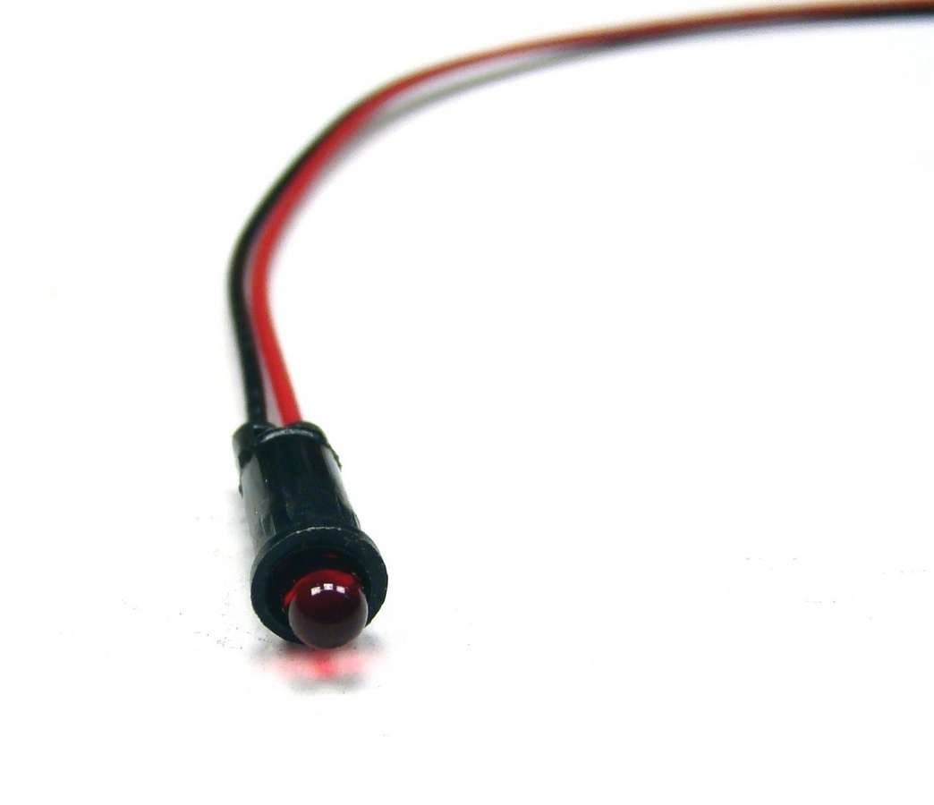 American Autowire 500215 Red L.E.D. Light 5/32 Dia American Autowire 500215