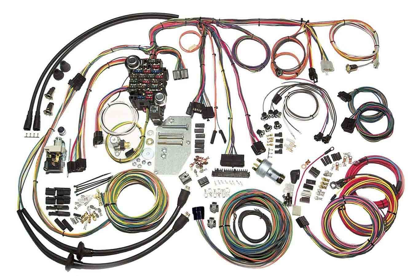 American Autowire 500423 55-56 Chevy Classic Update Wiring System American Autowire 500423