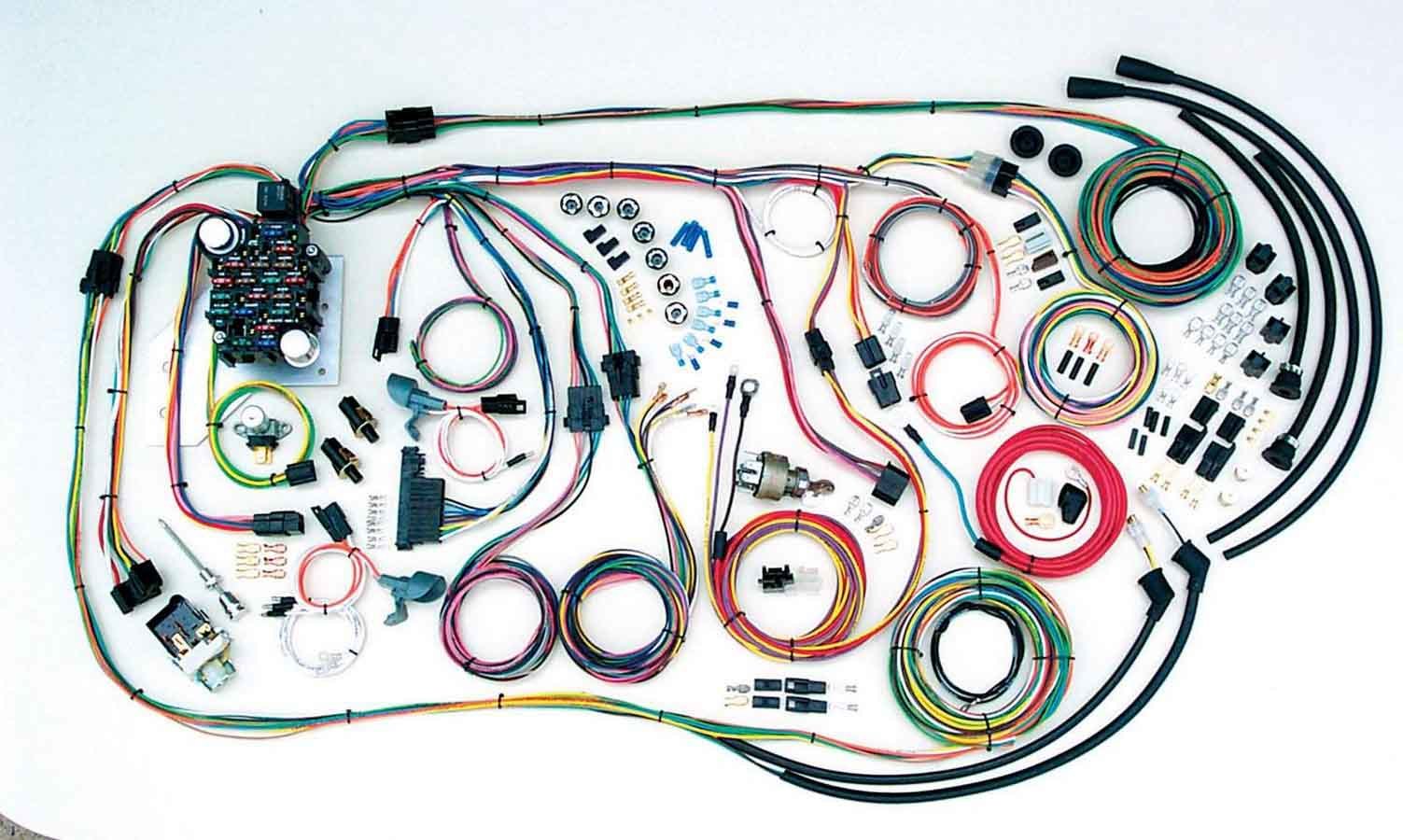 American Autowire 500481 55-59 Chevy Truck Wiring Harness American Autowire 500481