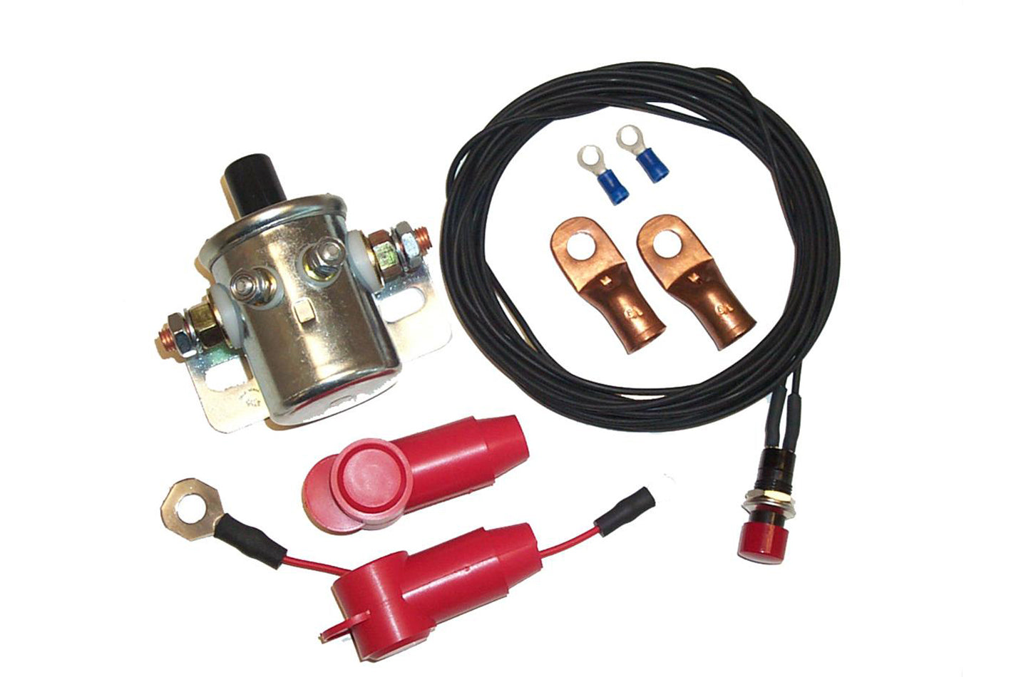 American Autowire 500834 Remote Master Disconnect Push Button American Autowire 500834