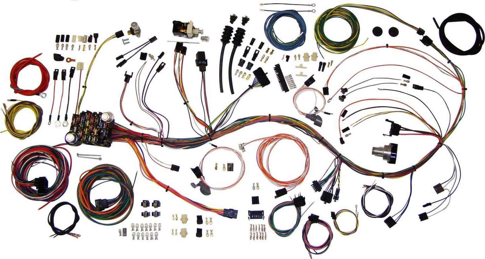 American Autowire 510089 69-72 Chevy Truck Wiring Harness American Autowire 510089