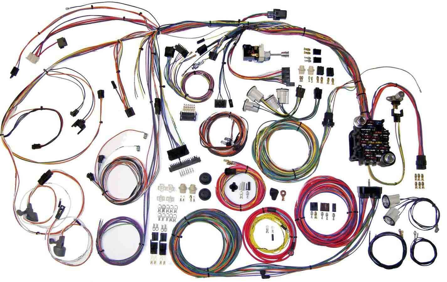 American Autowire 510105 70-72 Chevelle Wiring Harness American Autowire 510105