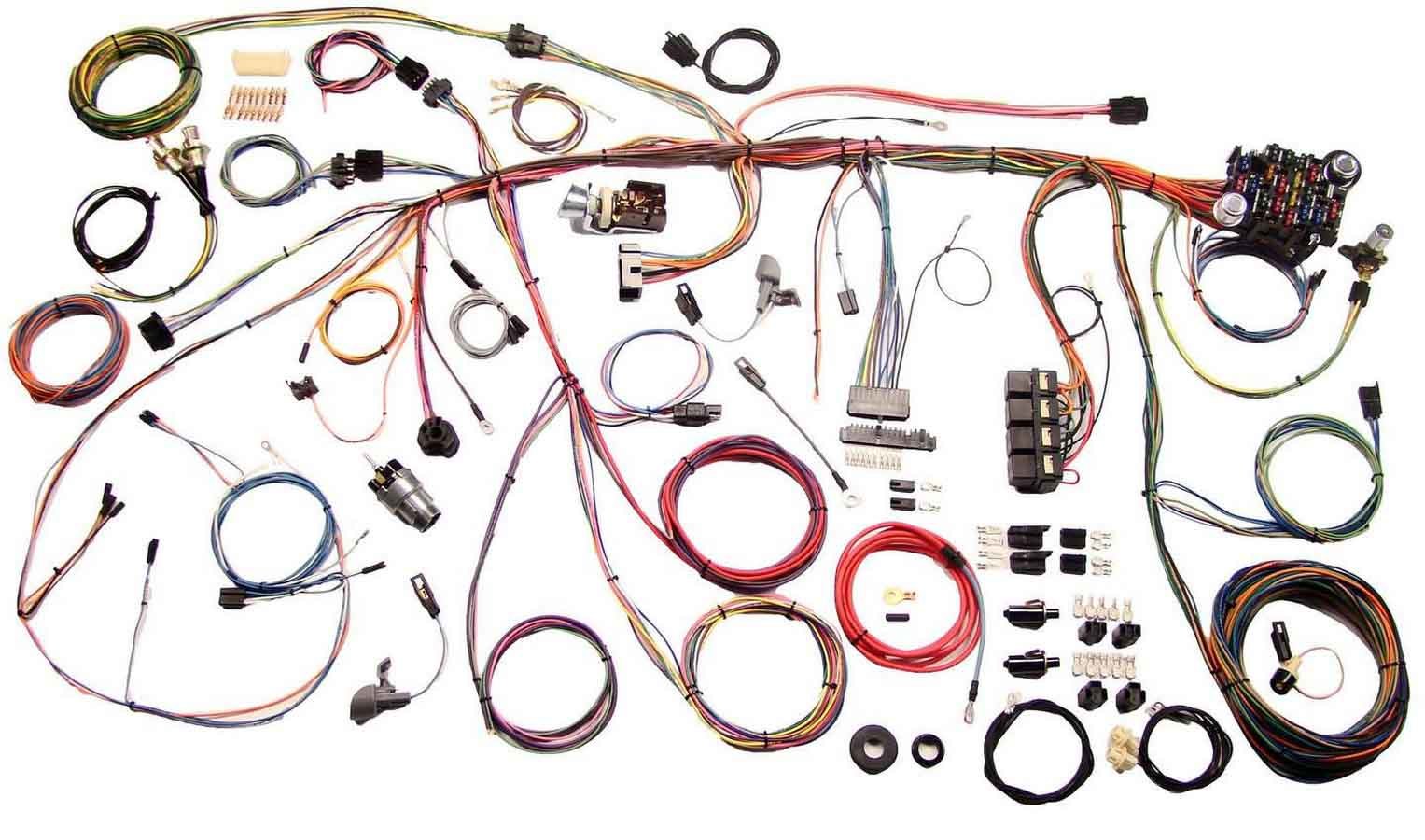 American Autowire 510177 Wiring Harness 69 Mustng American Autowire 510177