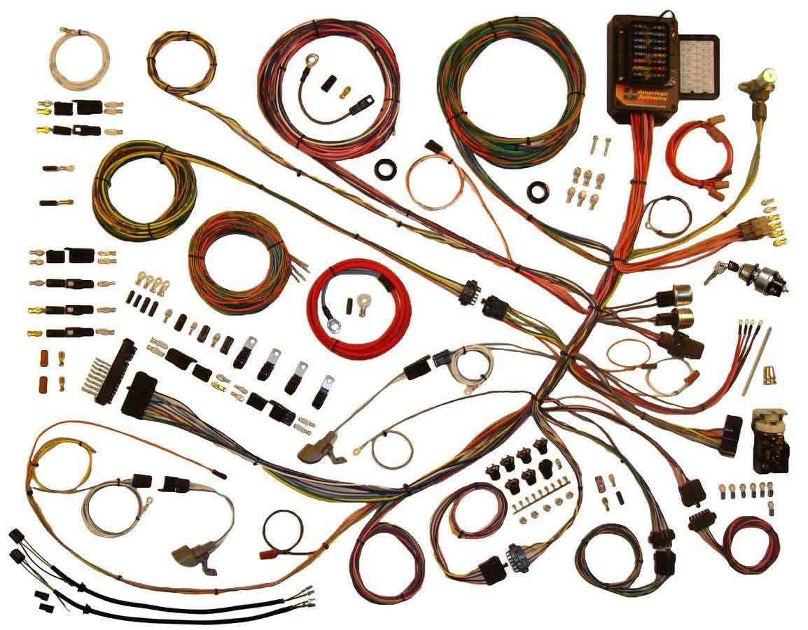 American Autowire 510303 53-56 Ford P/U Wiring Harness American Autowire 510303
