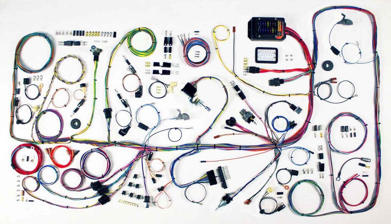 American Autowire 510317 66-77 Ford Bronco Wiring Bronco Wiring Kit American Autowire 510317