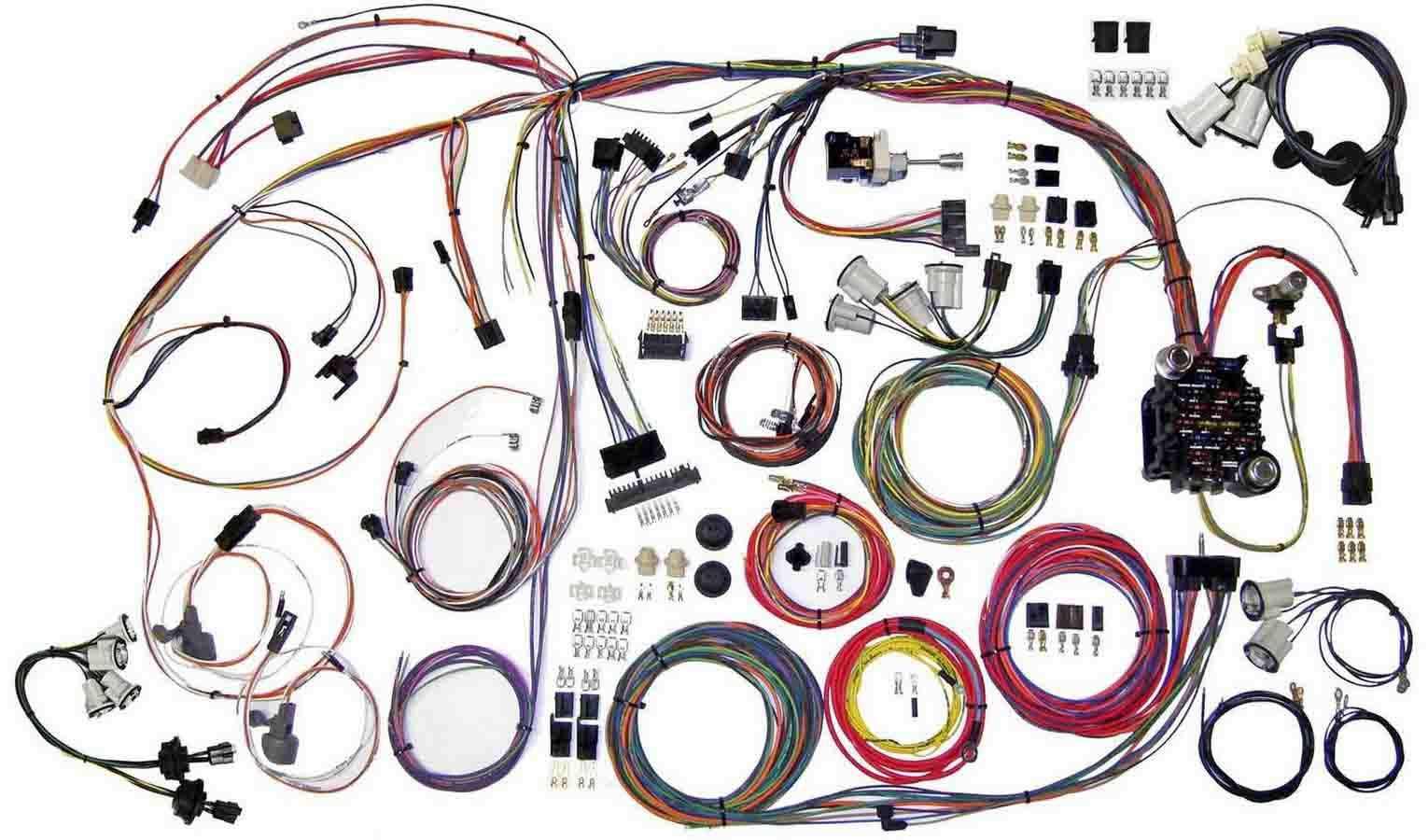 American Autowire 510336 70-72 Chevy Monte Carlo Wiring Kit American Autowire 510336
