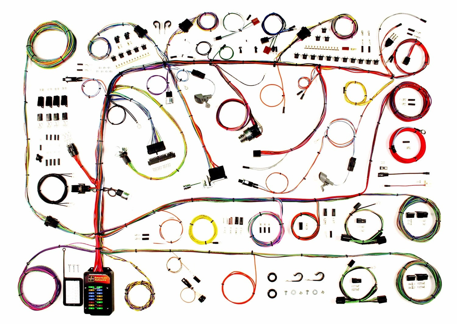 American Autowire 510591 60-64 Ford Galaxie Classic Update Wiring American Autowire 510591