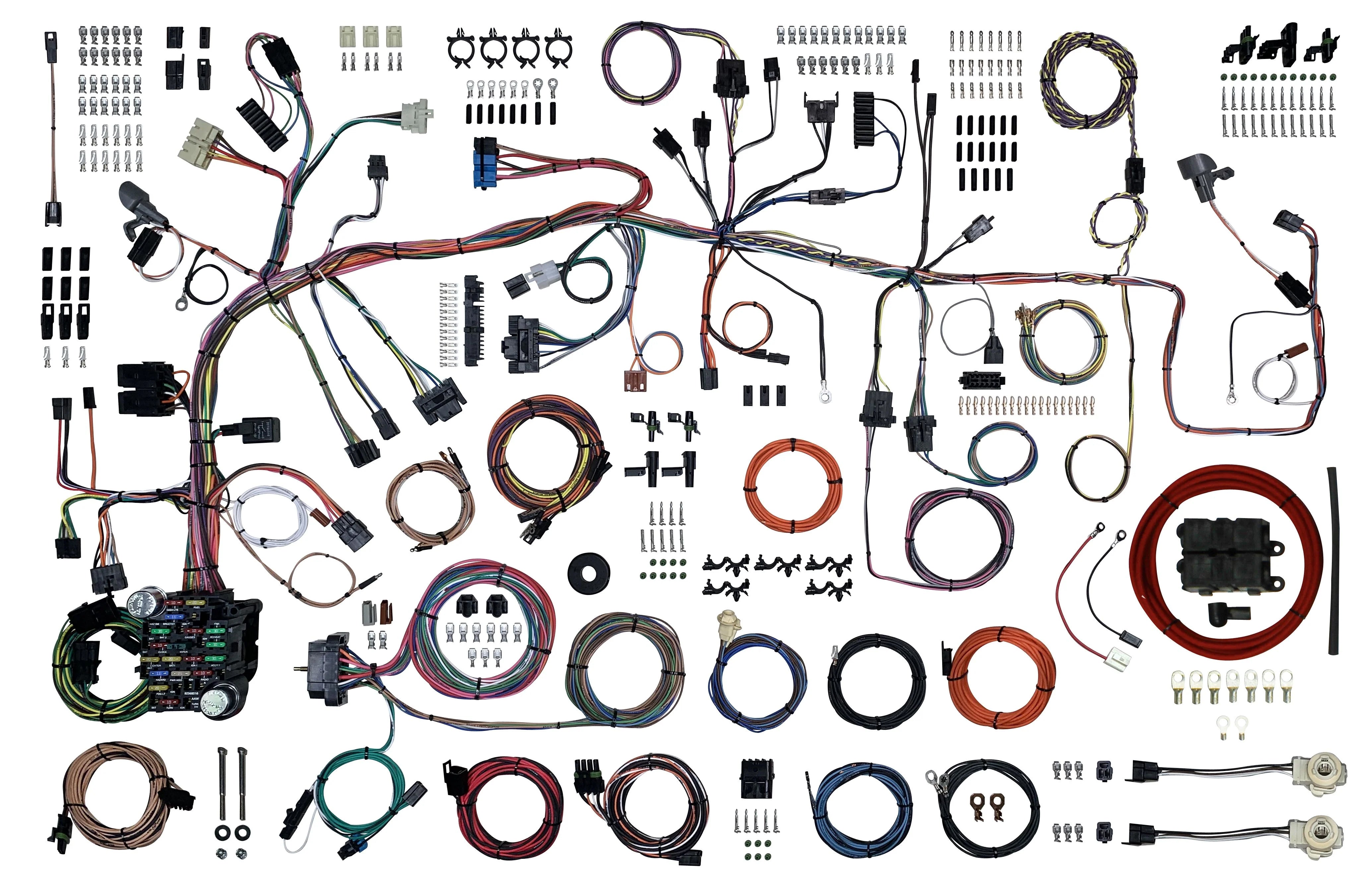 American Autowire 510742 87-90 Jeep YJ Classic Update Kit Wire Harness American Autowire 510742