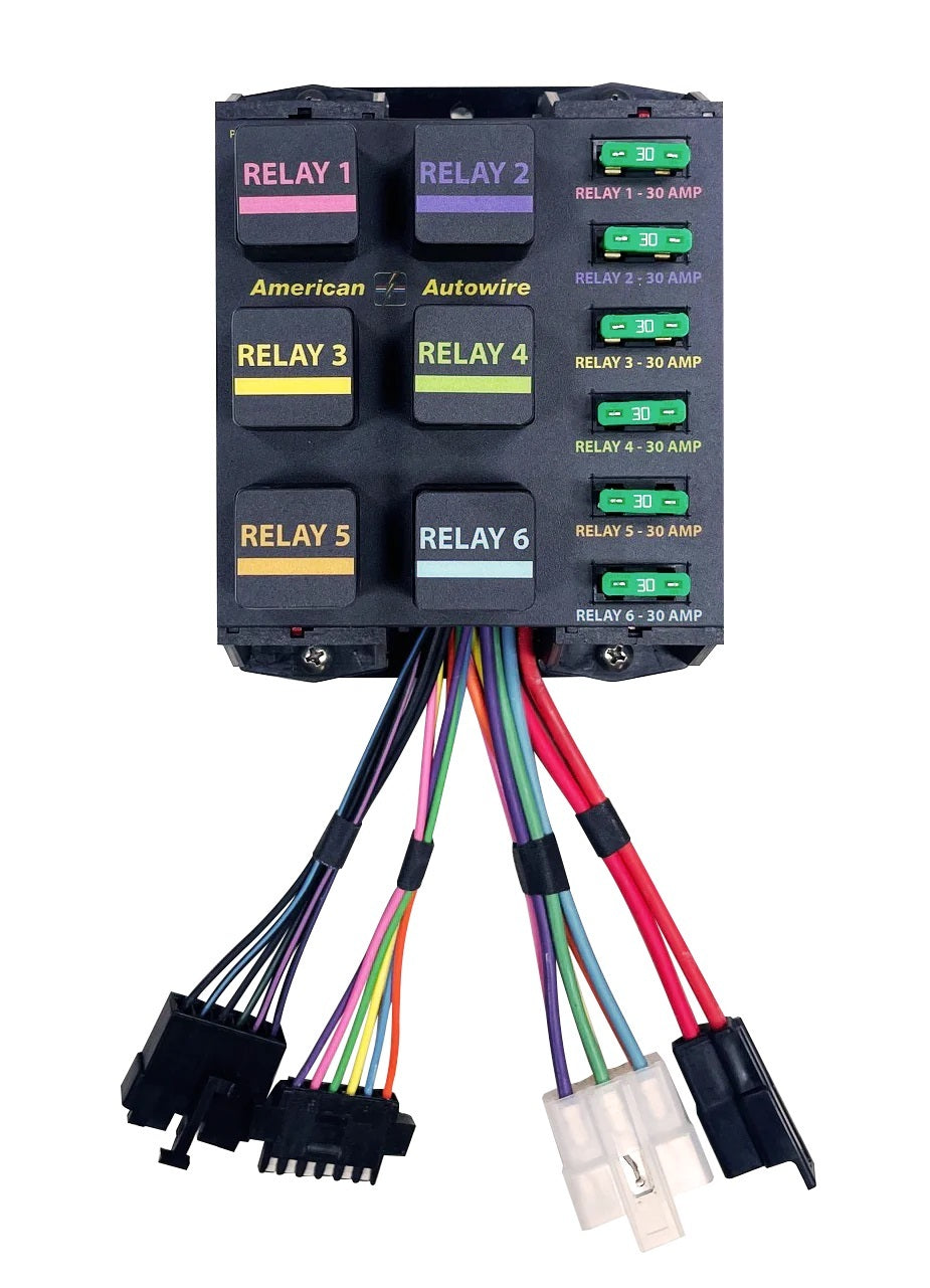 American Autowire 510922 Banked Relay System 6 Relays American Autowire 510922