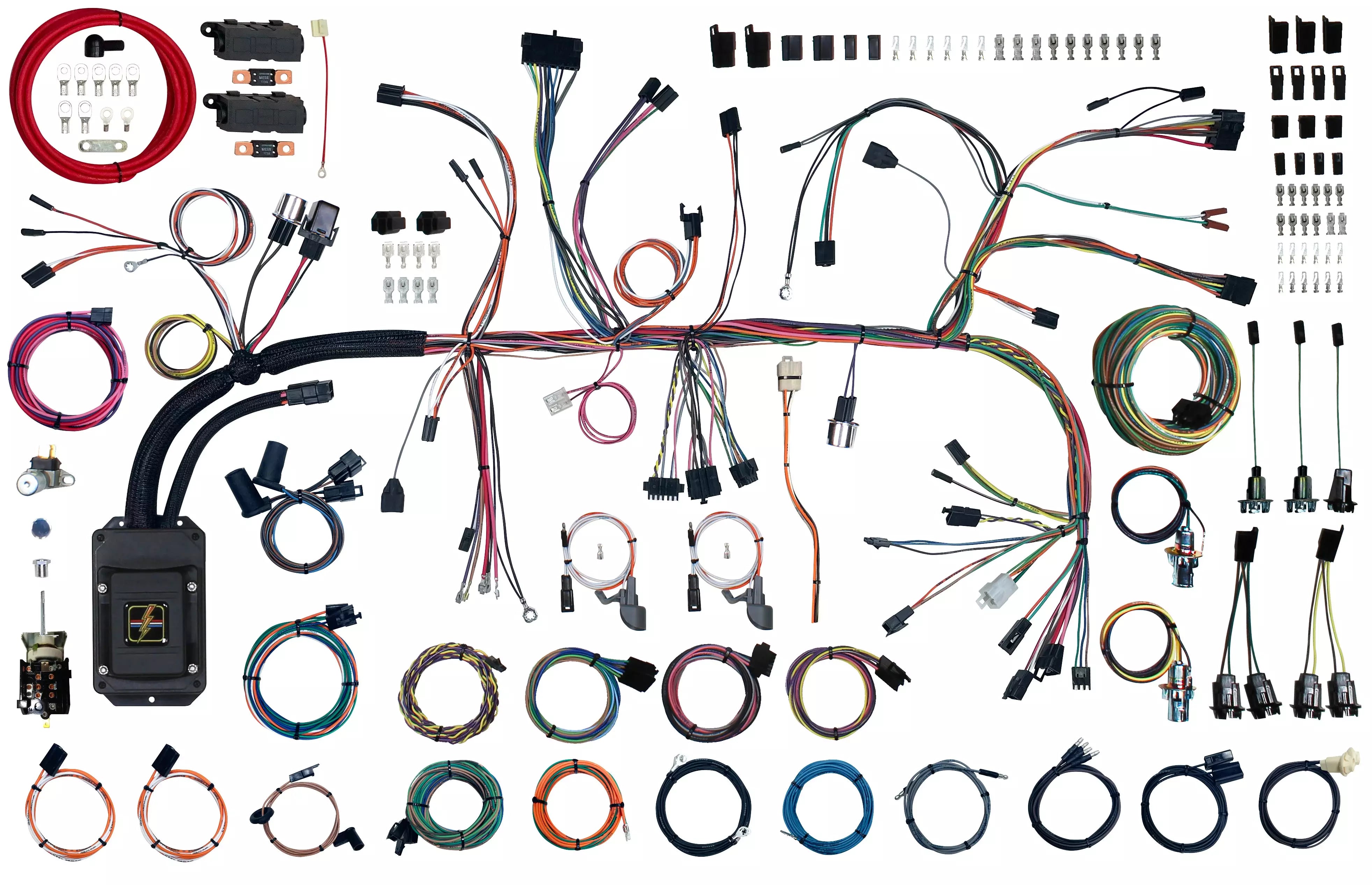 American Autowire 510963 68-70 AMX/Javelin Classic Wiring Update American Autowire 510963