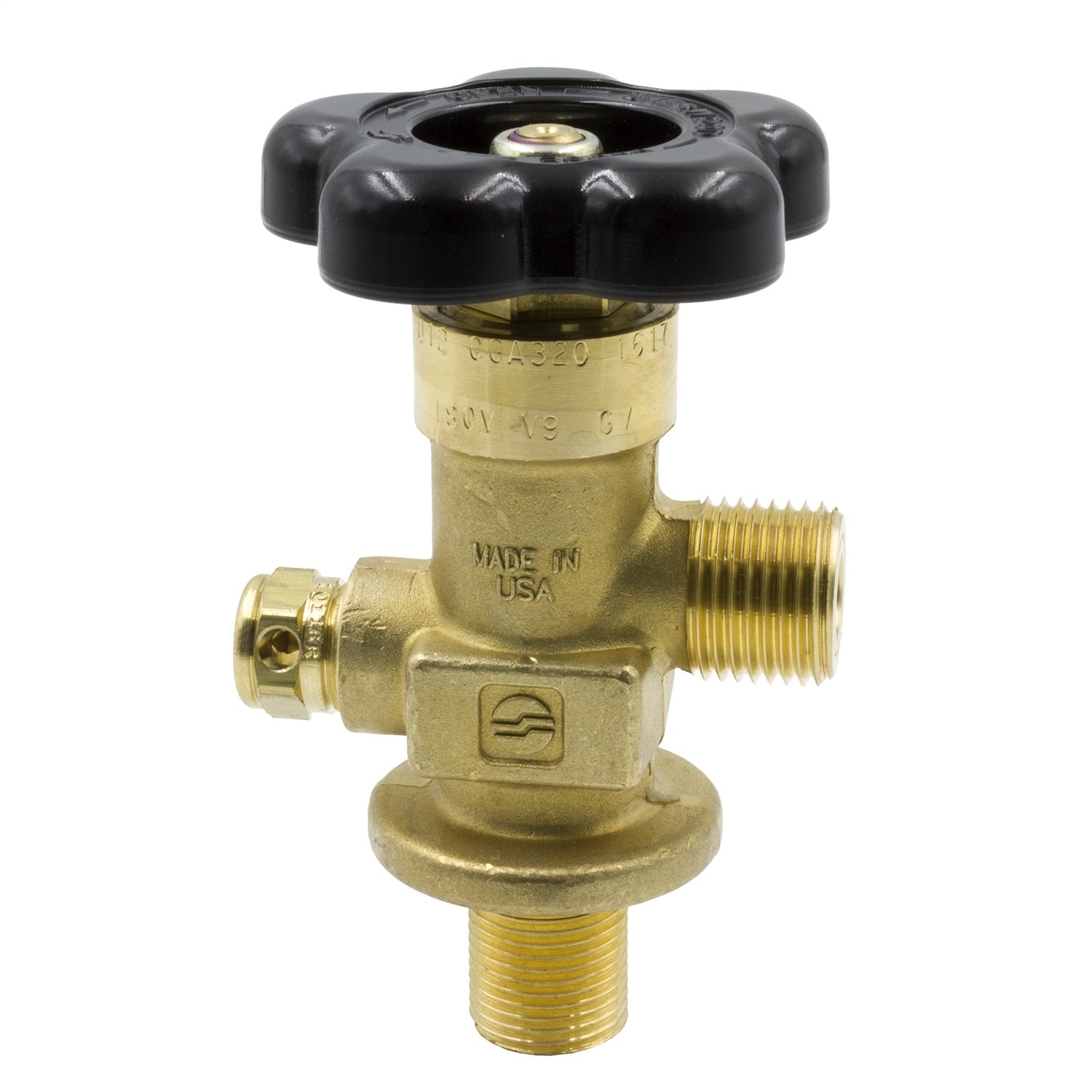 Dedenbear ABV25 CO2 BOTTLE VALVE ONLY; REPLACEMENT VALVE FOR 2.5 POUND BOTTLE Dedenbear ABV25