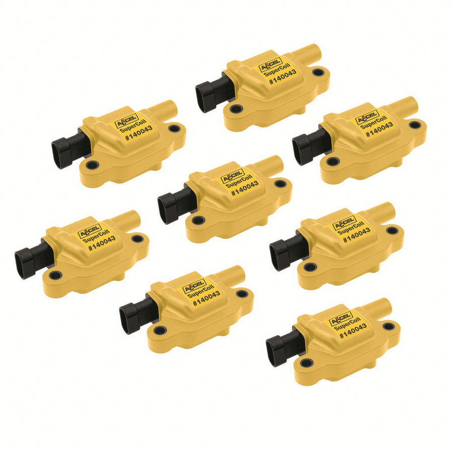 ACCEL 140043-8 Super Coils GM LS2/LS3 LS7  8 pack ACCEL 140043-8
